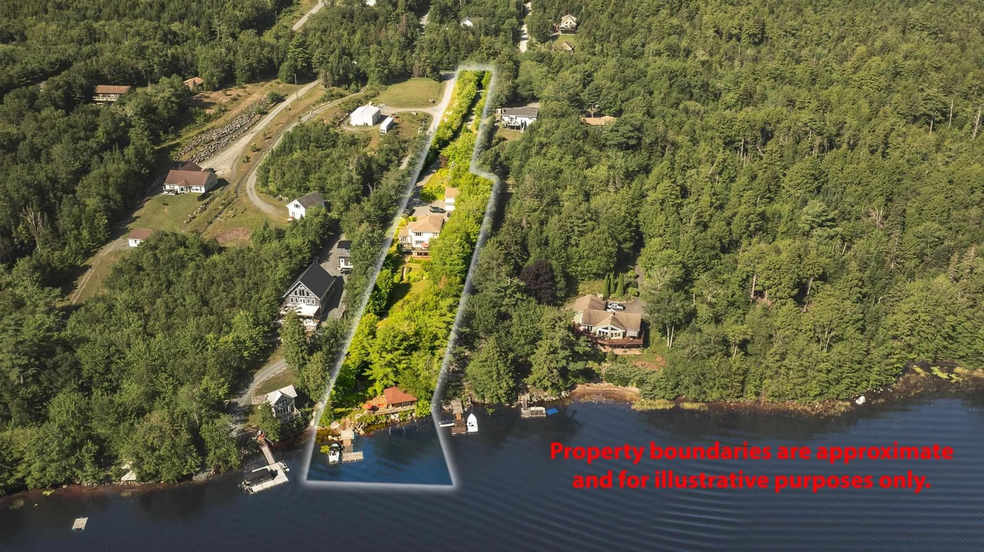 A pic from outside/outdoor area/front of a property/back of a property/a pic from drone, water/lake/river/ocean view for 1581 Myra Rd, Porters Lake Nova Scotia B3E 1M1
