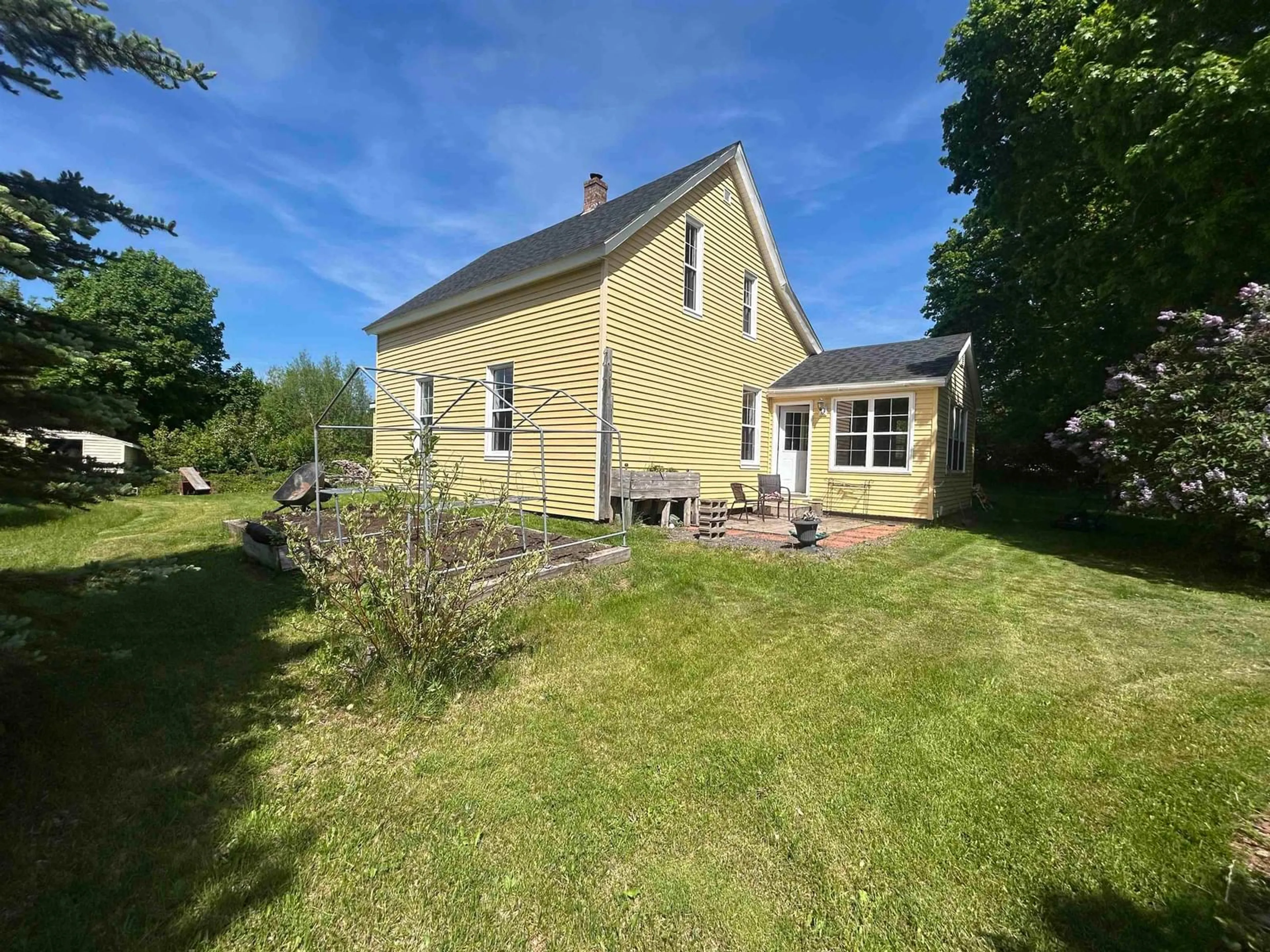 A pic from outside/outdoor area/front of a property/back of a property/a pic from drone, building for 3511 Highway 245, Maryvale Nova Scotia B2G 2L1