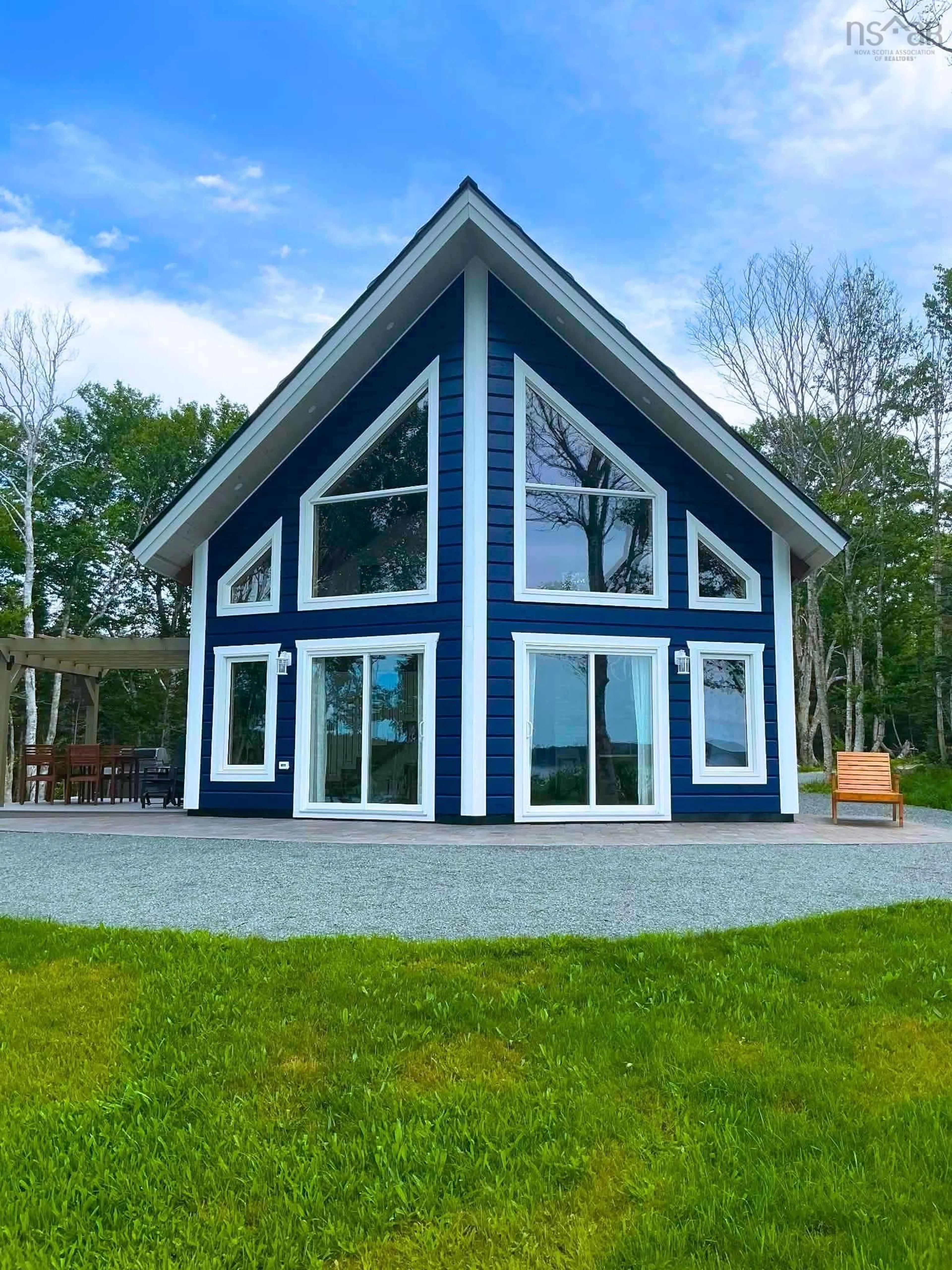 Home with vinyl exterior material, water/lake/river/ocean view for 226 Torus Drive, Macnabs Cove Nova Scotia B0E 3B0