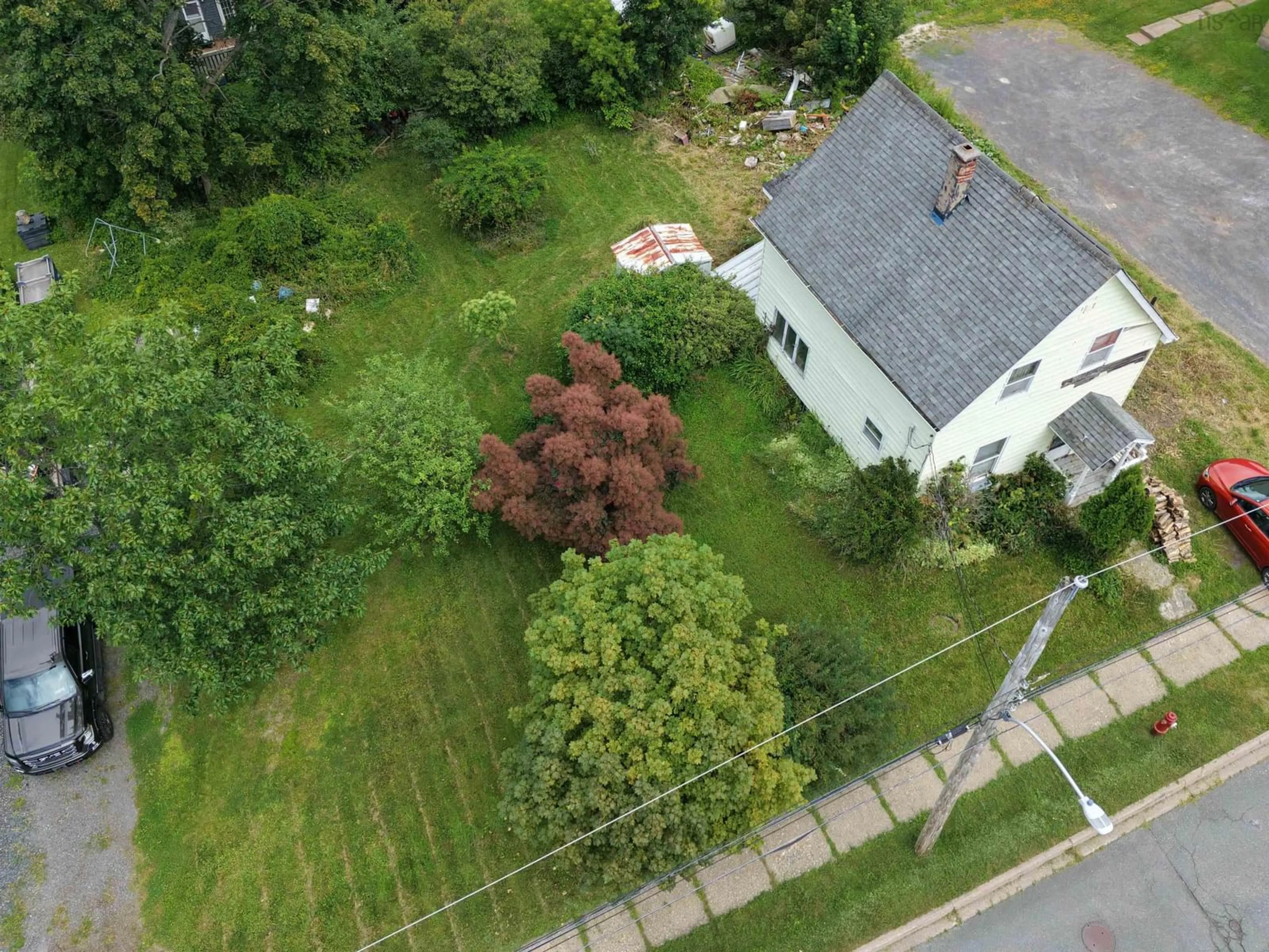 A pic from outside/outdoor area/front of a property/back of a property/a pic from drone, street for 37 Rose Ave, Trenton Nova Scotia B0K 1X0