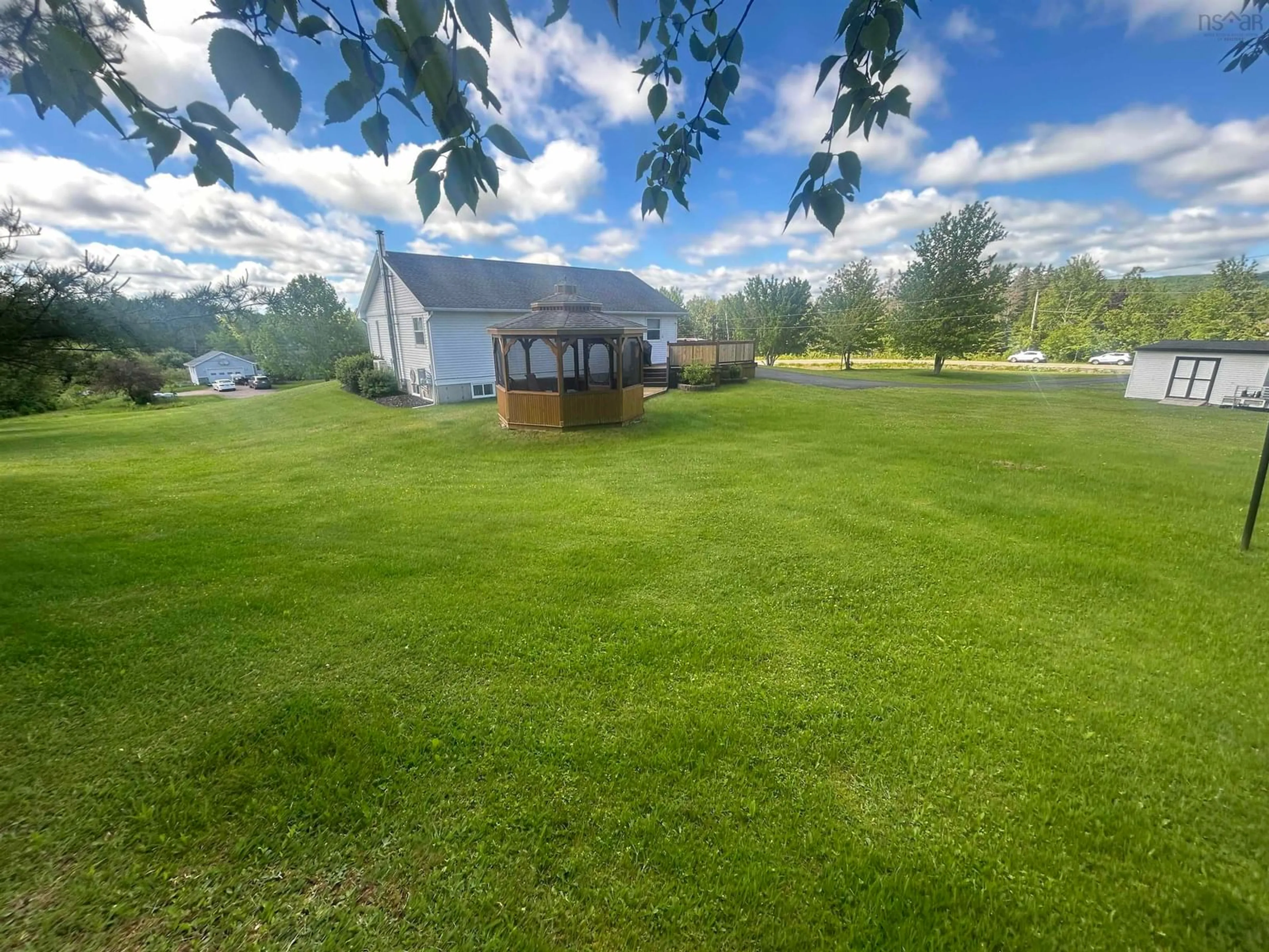 A pic from outside/outdoor area/front of a property/back of a property/a pic from drone, unknown for 140 Mountain View Drive, Pleasant Valley Nova Scotia B2G 2K9