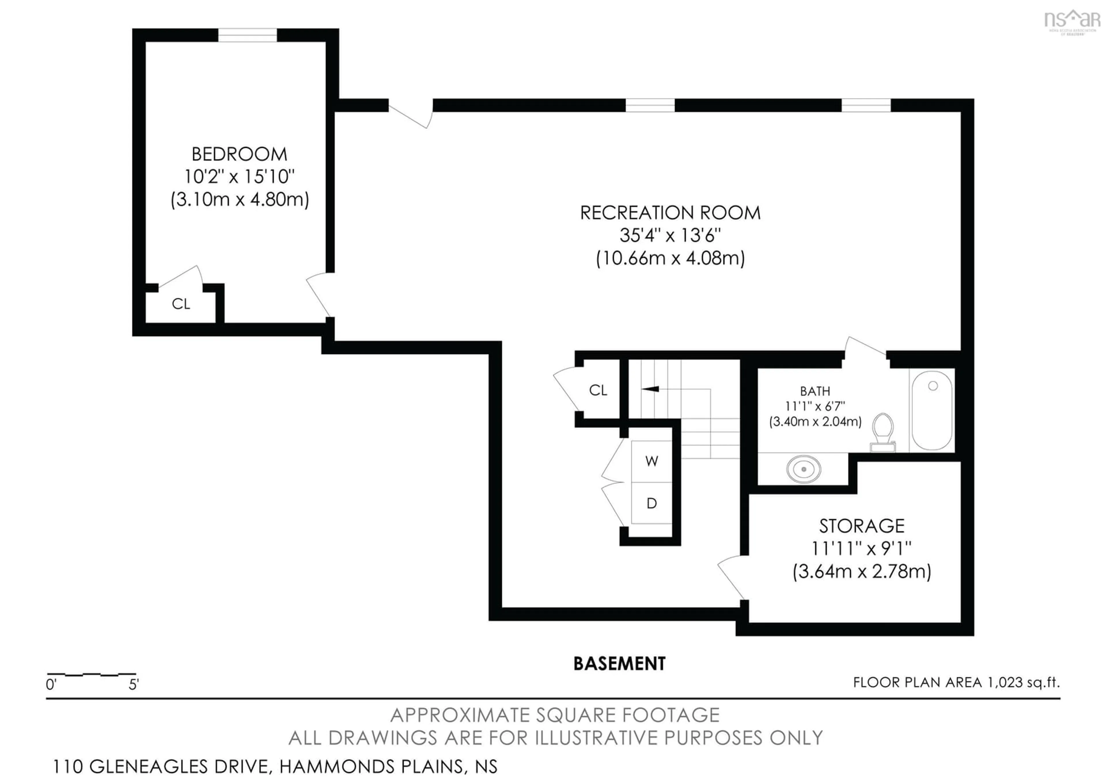 Floor plan for 110 Gleneagles Dr, Hammonds Plains Nova Scotia B4B 1V8