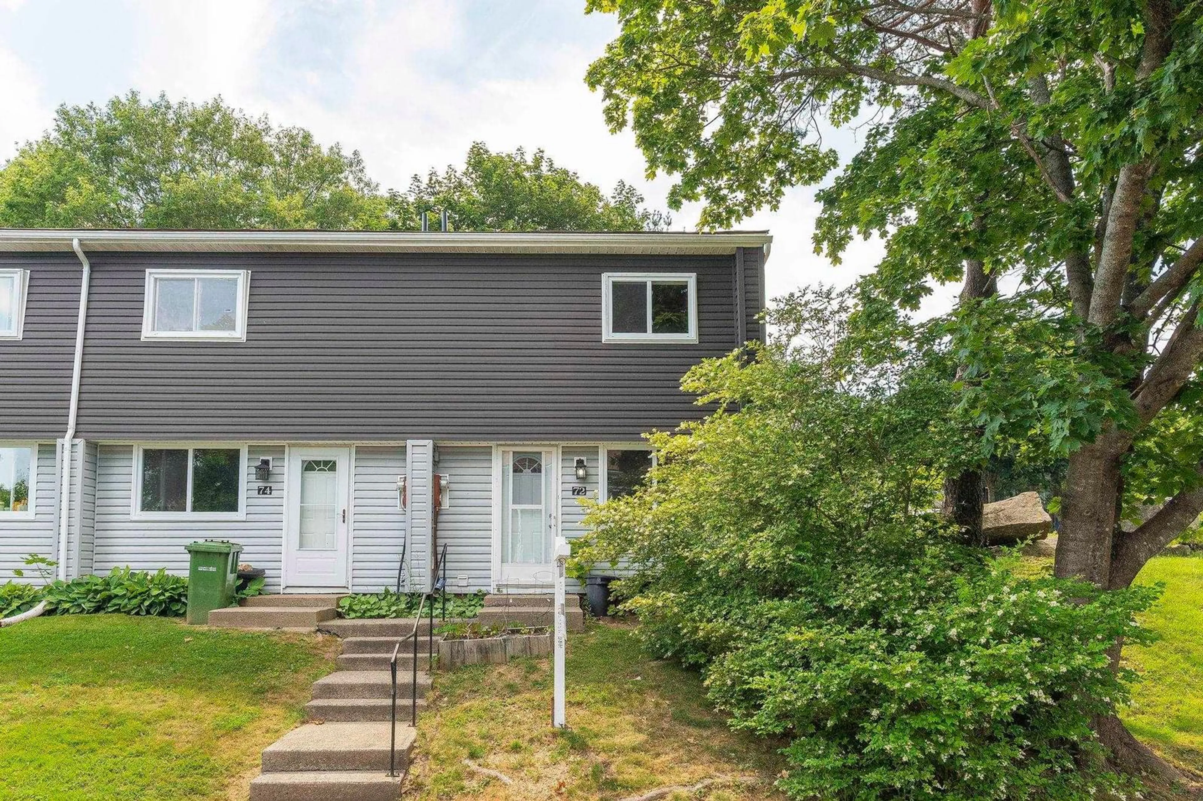 Home with vinyl exterior material, street for 72 Cavendish Rd, Halifax Nova Scotia B3P 2J7