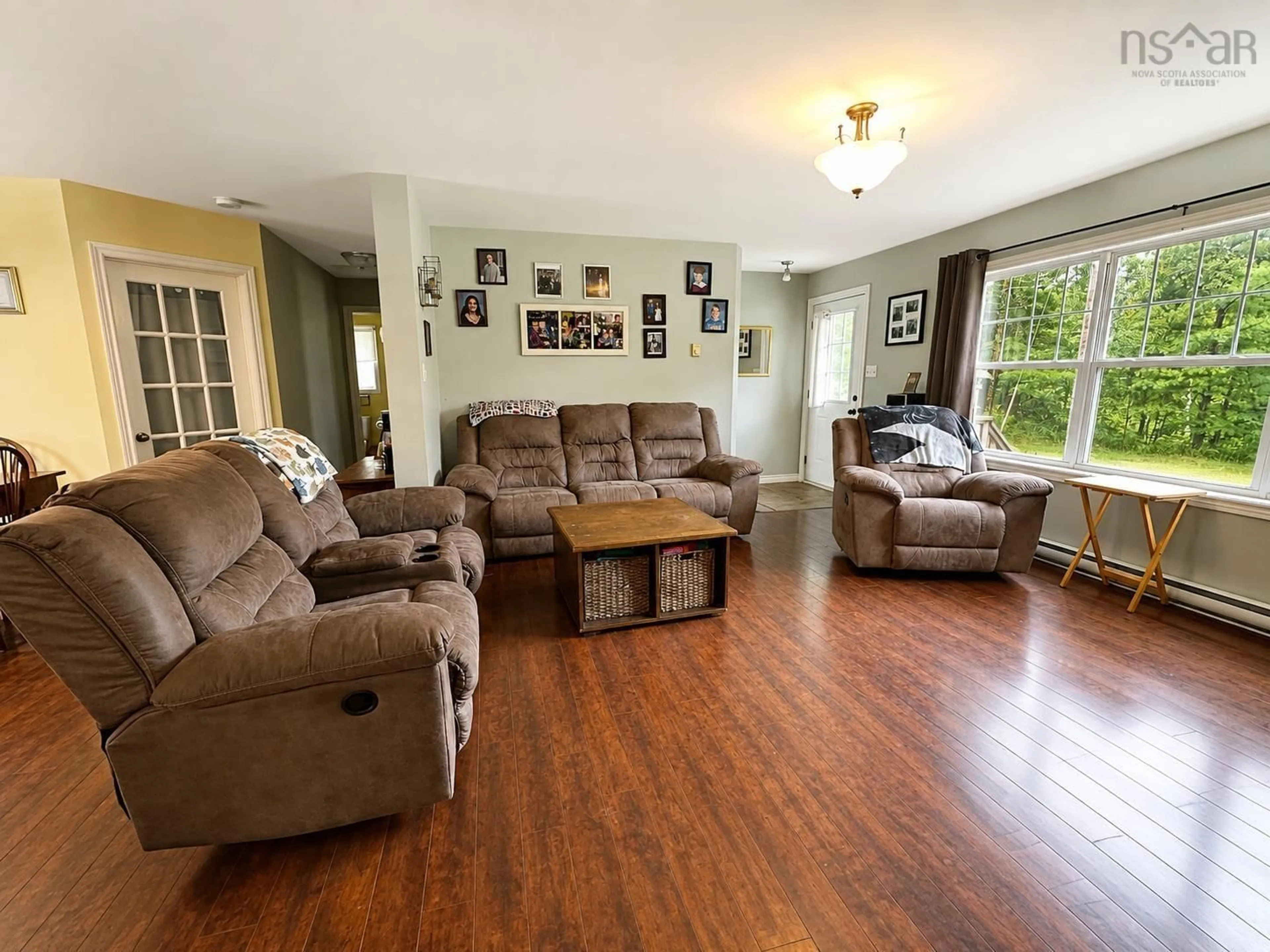 Living room with furniture, unknown for 901 Old Port Mouton Rd, White Point Nova Scotia B0T 1K0