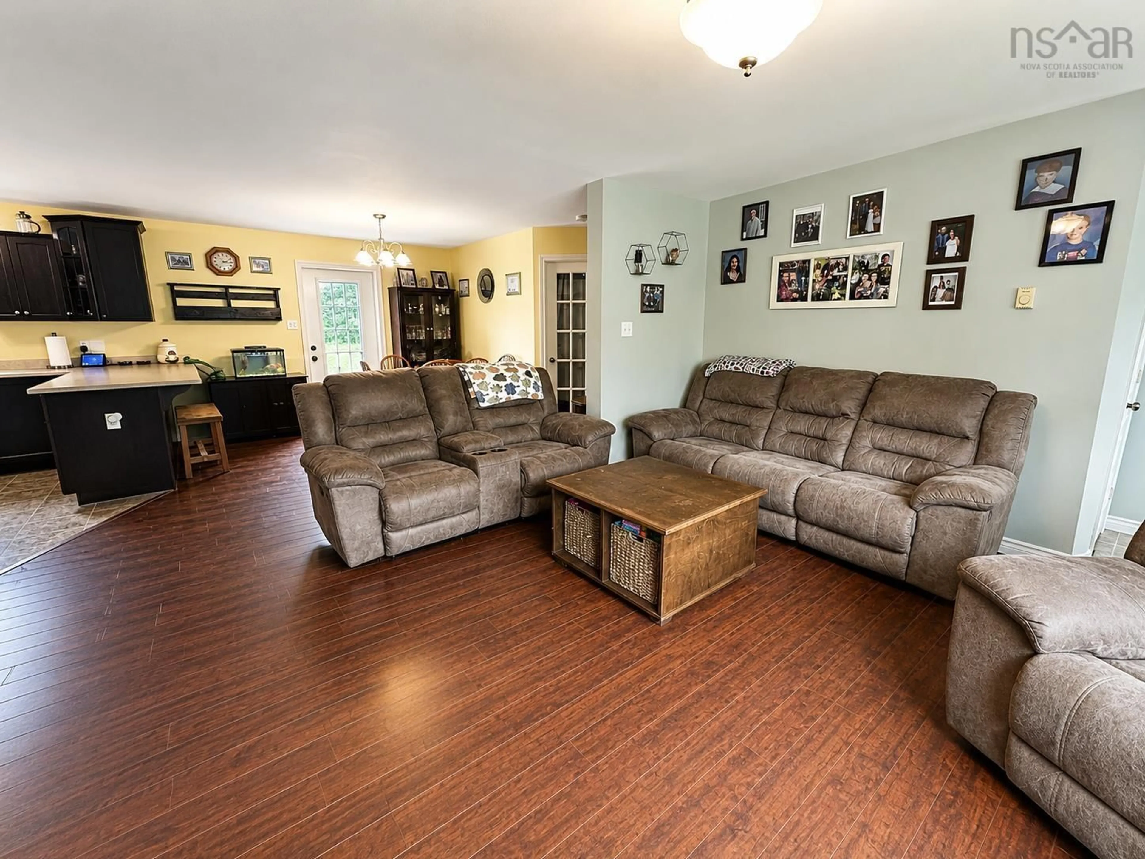 Living room with furniture, unknown for 901 Old Port Mouton Rd, White Point Nova Scotia B0T 1K0