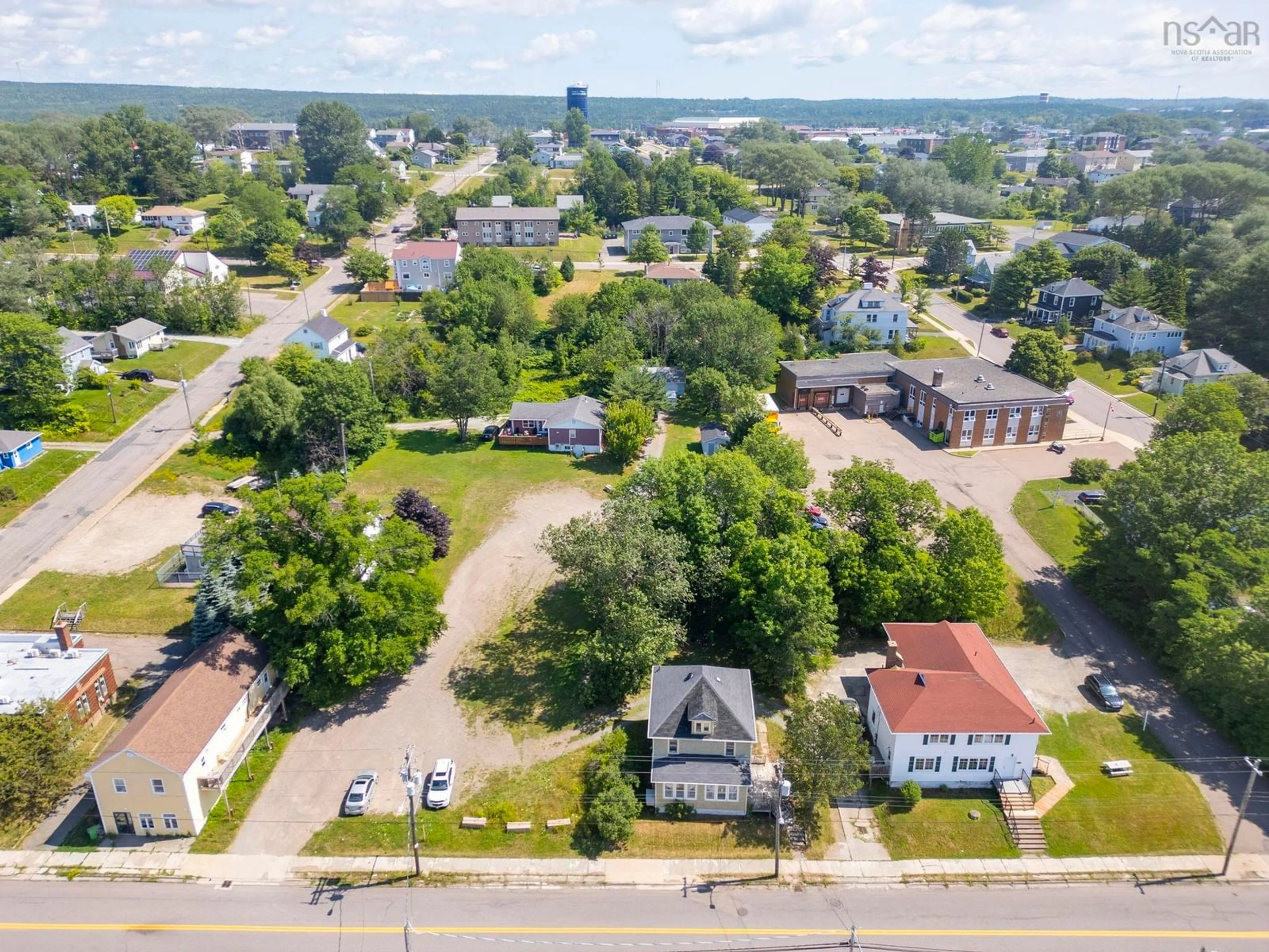 A pic from outside/outdoor area/front of a property/back of a property/a pic from drone, street for 412 Granville Street, Port Hawkesbury Nova Scotia B9A 2M7