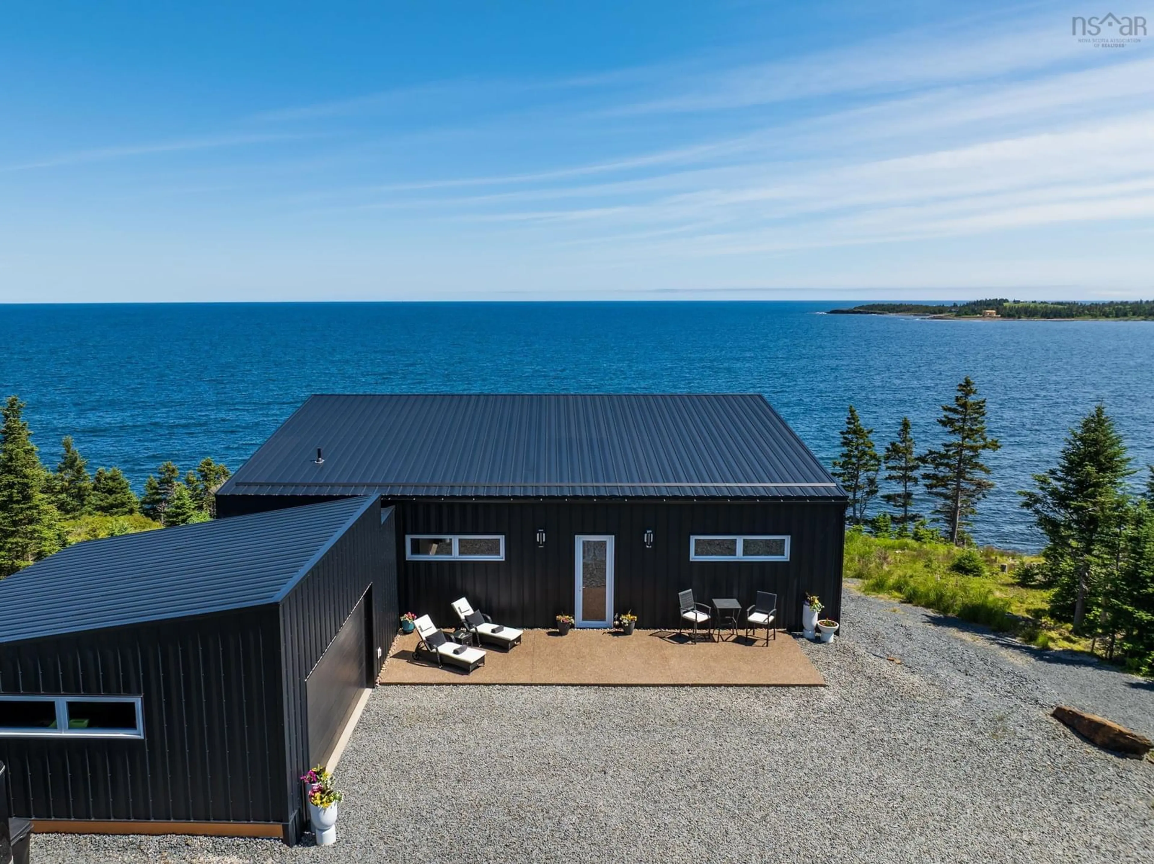 A pic from outside/outdoor area/front of a property/back of a property/a pic from drone, water/lake/river/ocean view for 200 Middle Rd, Kingsburg Nova Scotia B0J 2X0