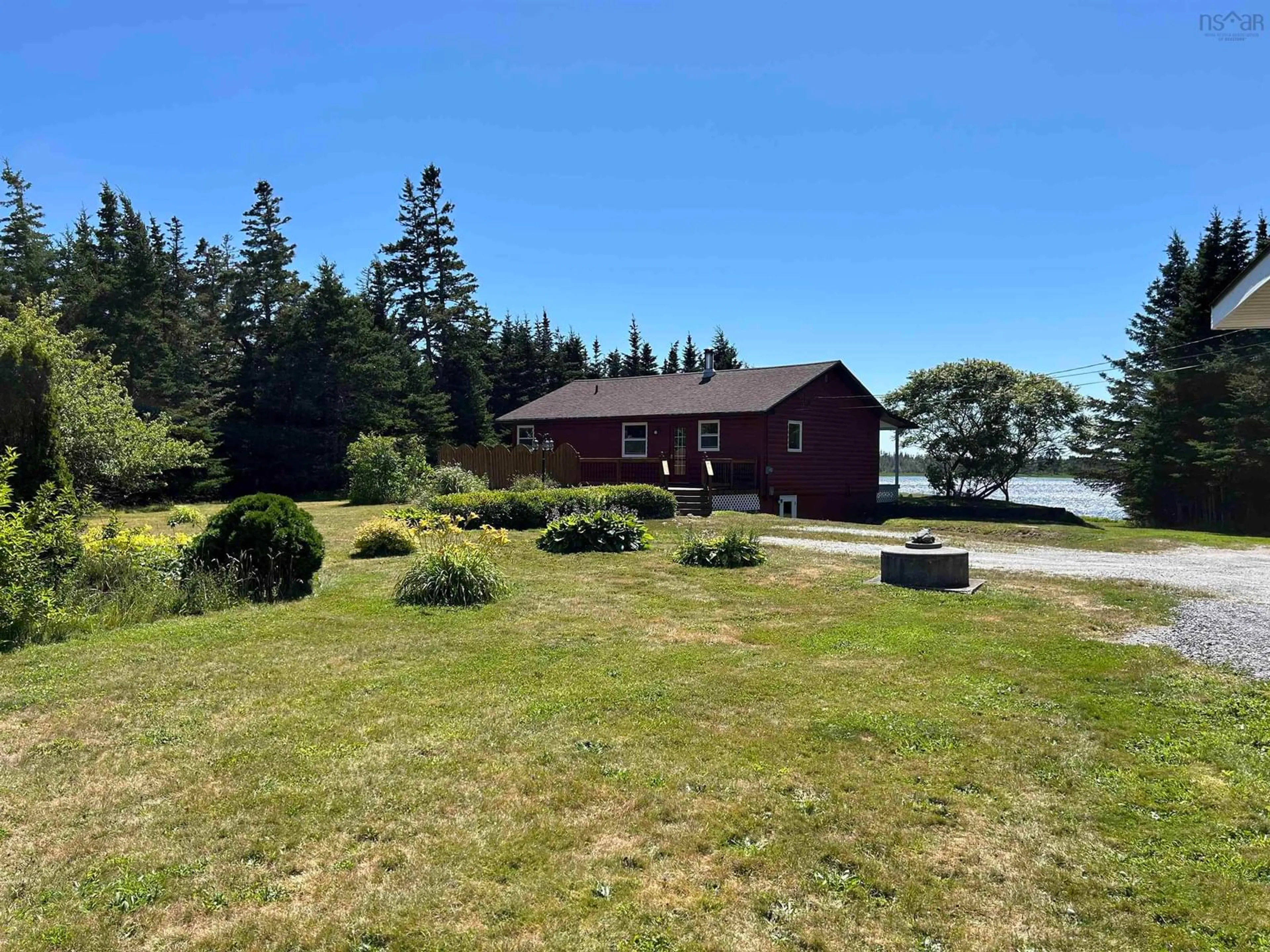 A pic from outside/outdoor area/front of a property/back of a property/a pic from drone, water/lake/river/ocean view for 712 Villagedale Road, Coffinscroft Nova Scotia B0W 1E0