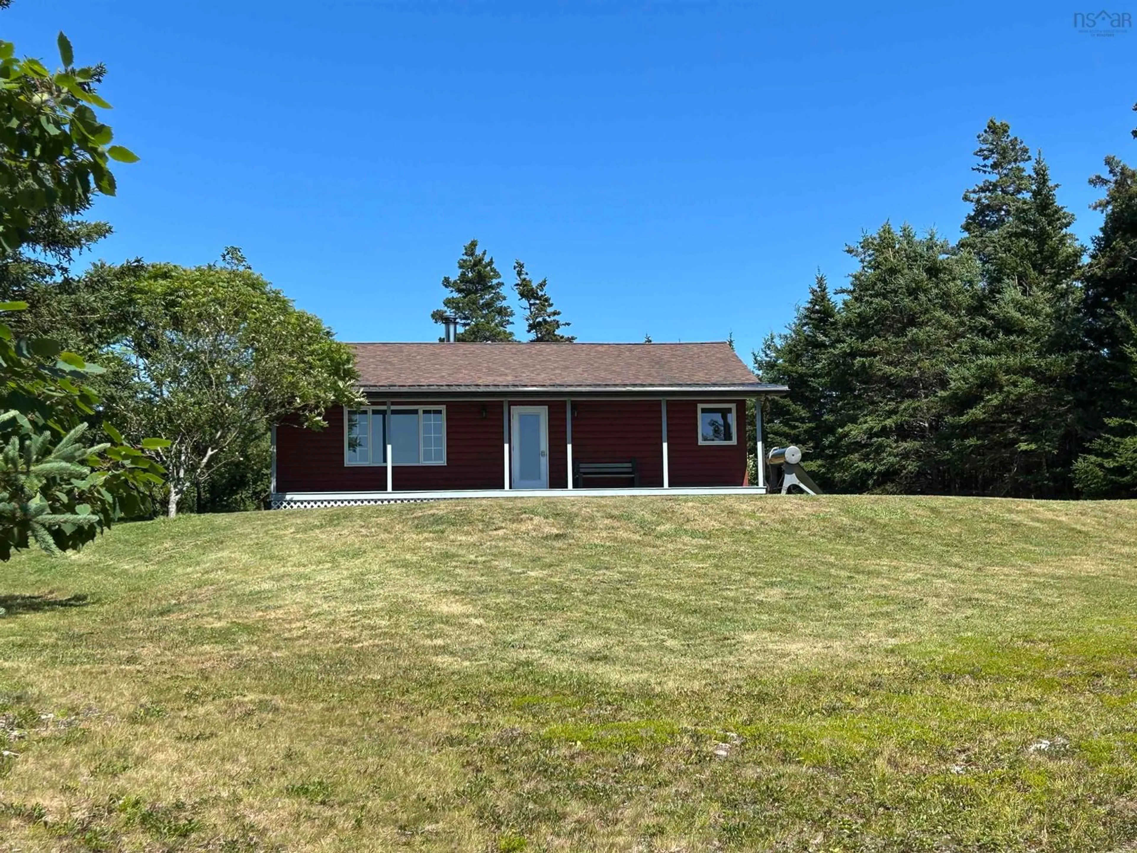 A pic from outside/outdoor area/front of a property/back of a property/a pic from drone, unknown for 712 Villagedale Road, Coffinscroft Nova Scotia B0W 1E0