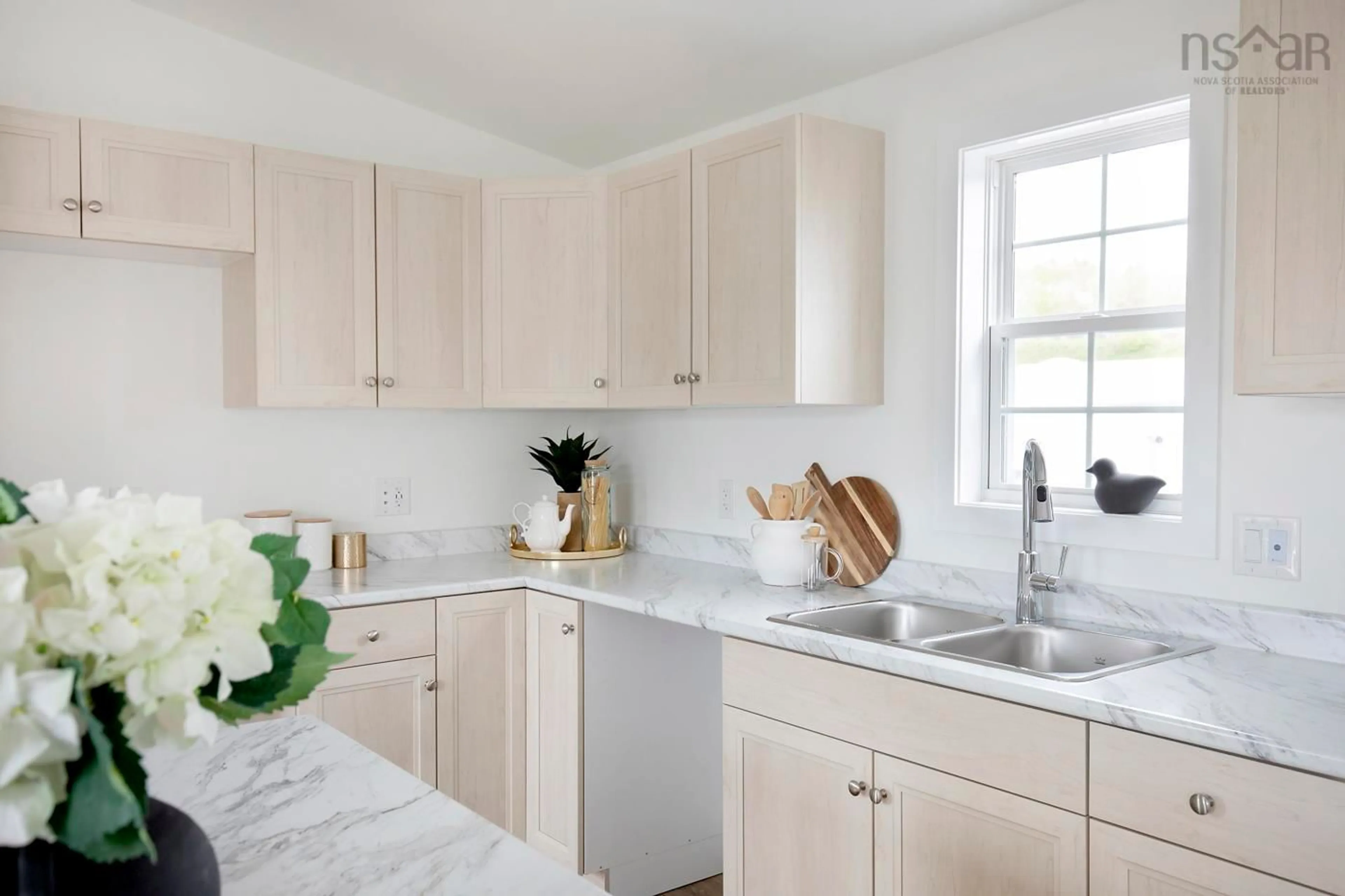 Contemporary kitchen, ceramic/tile floor for 1-24 Murchyville Rd, Murchyville Nova Scotia B0N 1X0