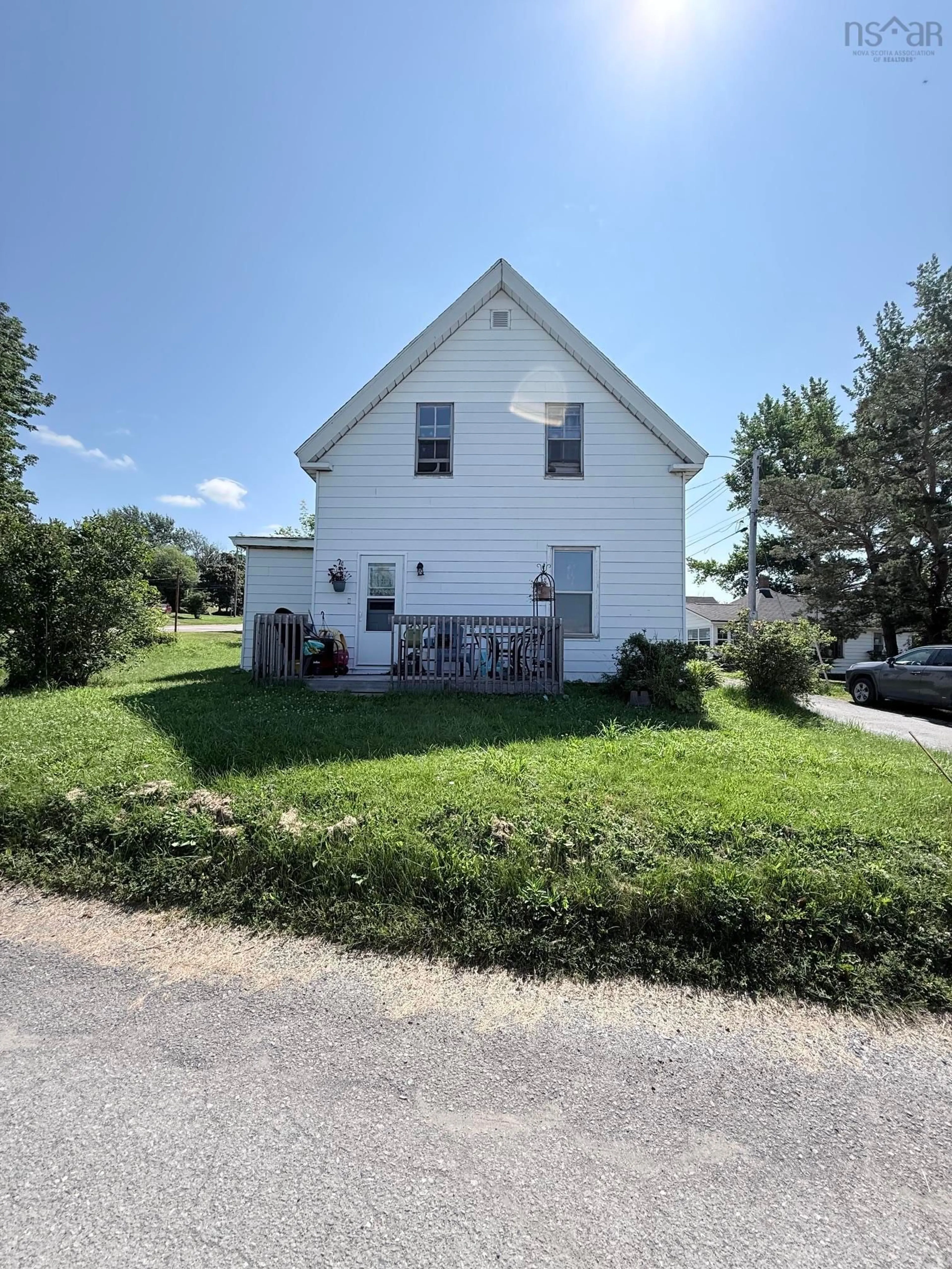 A pic from outside/outdoor area/front of a property/back of a property/a pic from drone, street for 5 Fraser Lane, Trenton Nova Scotia B0K 1X0