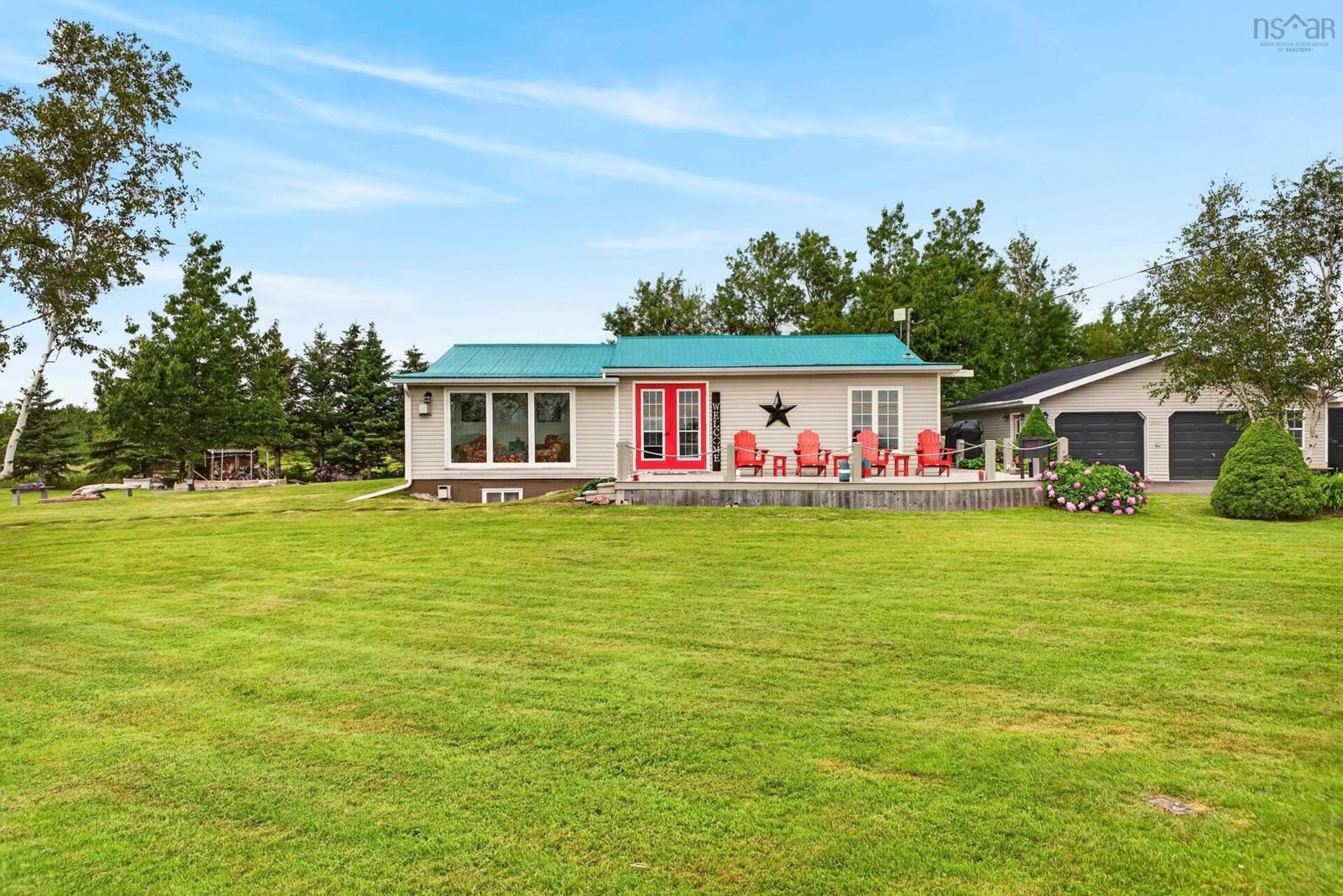 A pic from outside/outdoor area/front of a property/back of a property/a pic from drone, water/lake/river/ocean view for 4395 Malagash Rd, Malagash Nova Scotia B0K 1V0