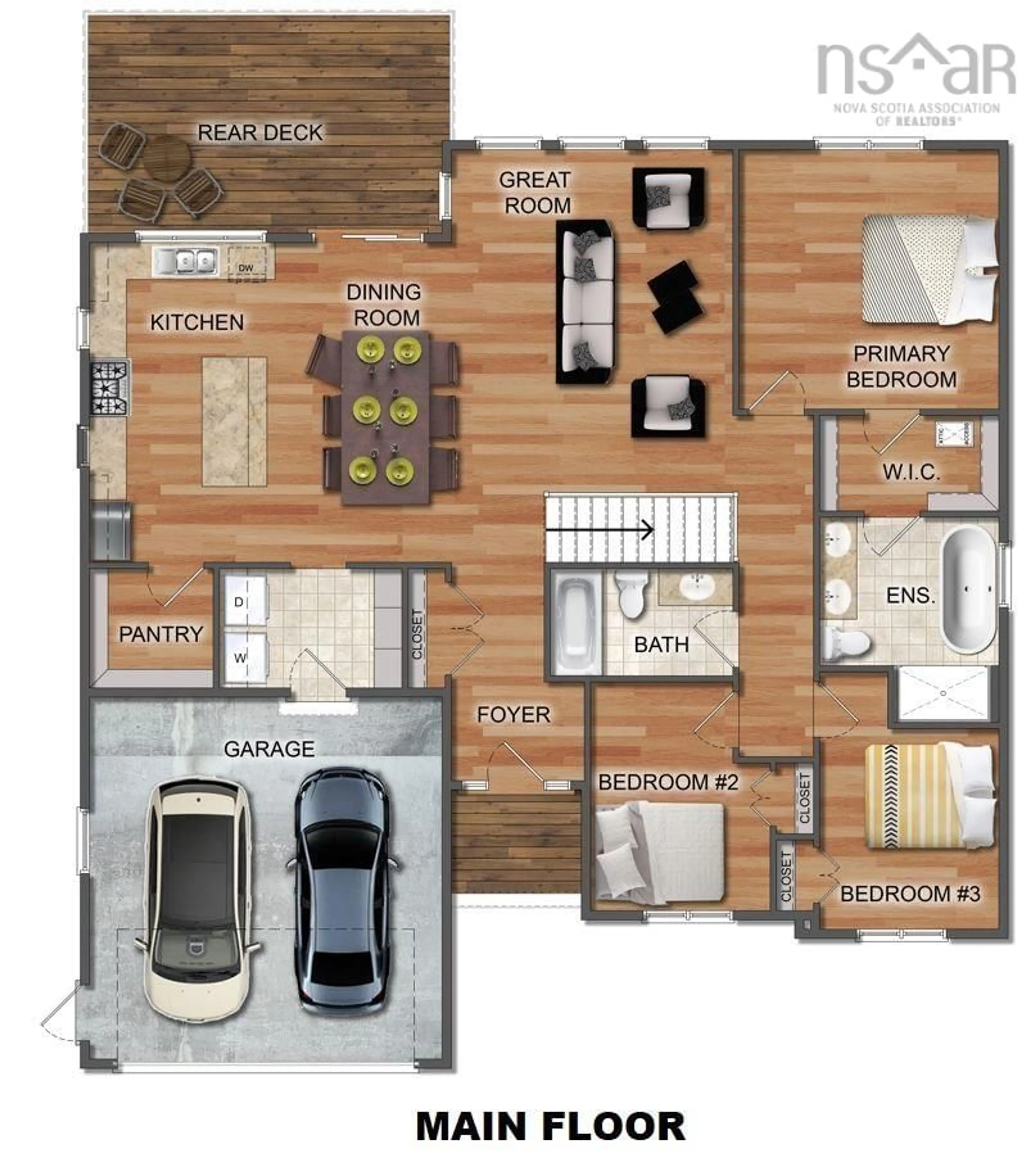 Floor plan for 100 Peggys Cove Rd #Lot, French Village Nova Scotia B3Z 2V1
