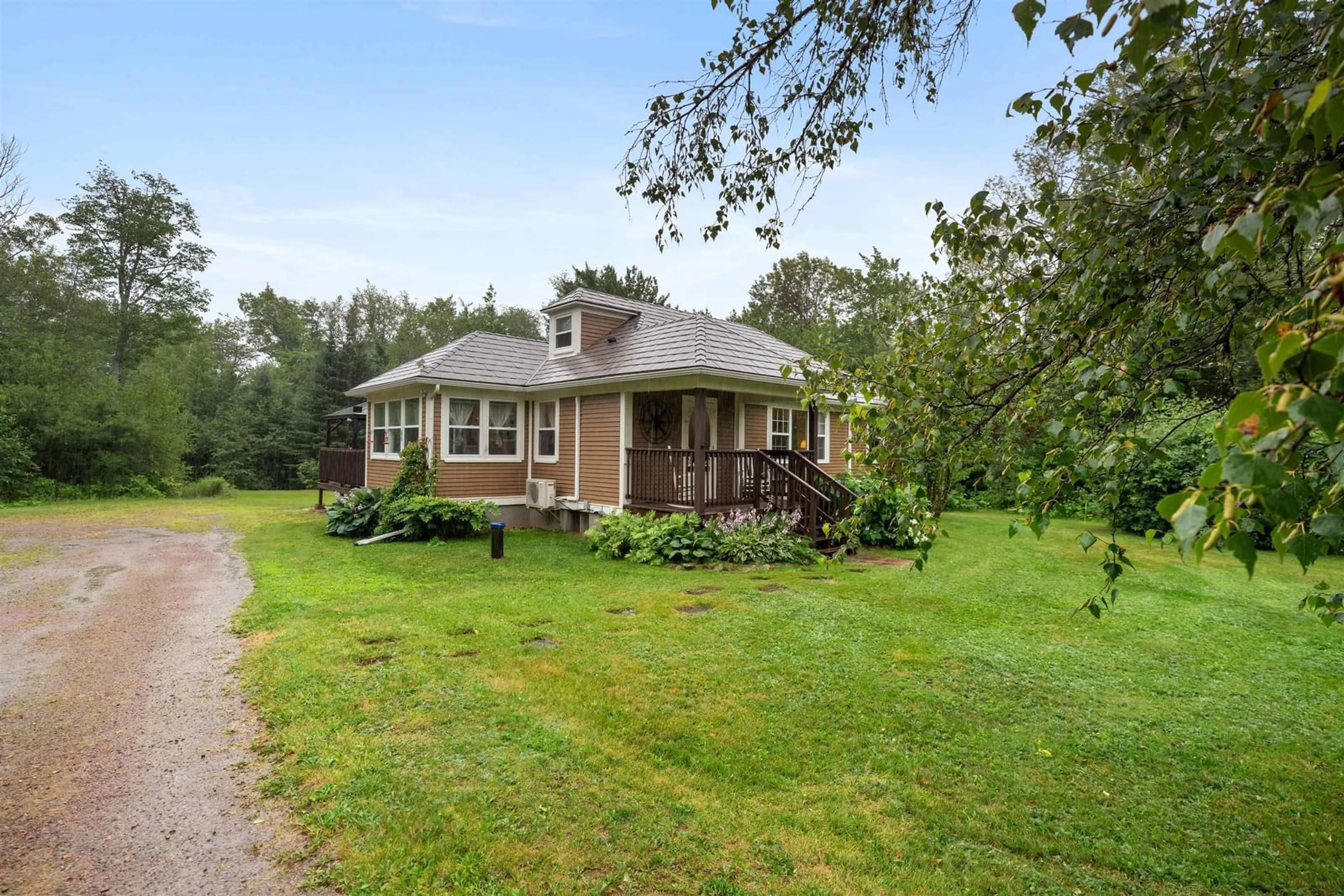 A pic from outside/outdoor area/front of a property/back of a property/a pic from drone, water/lake/river/ocean view for 312 Mines Rd, Maccan Nova Scotia B0L 1B0