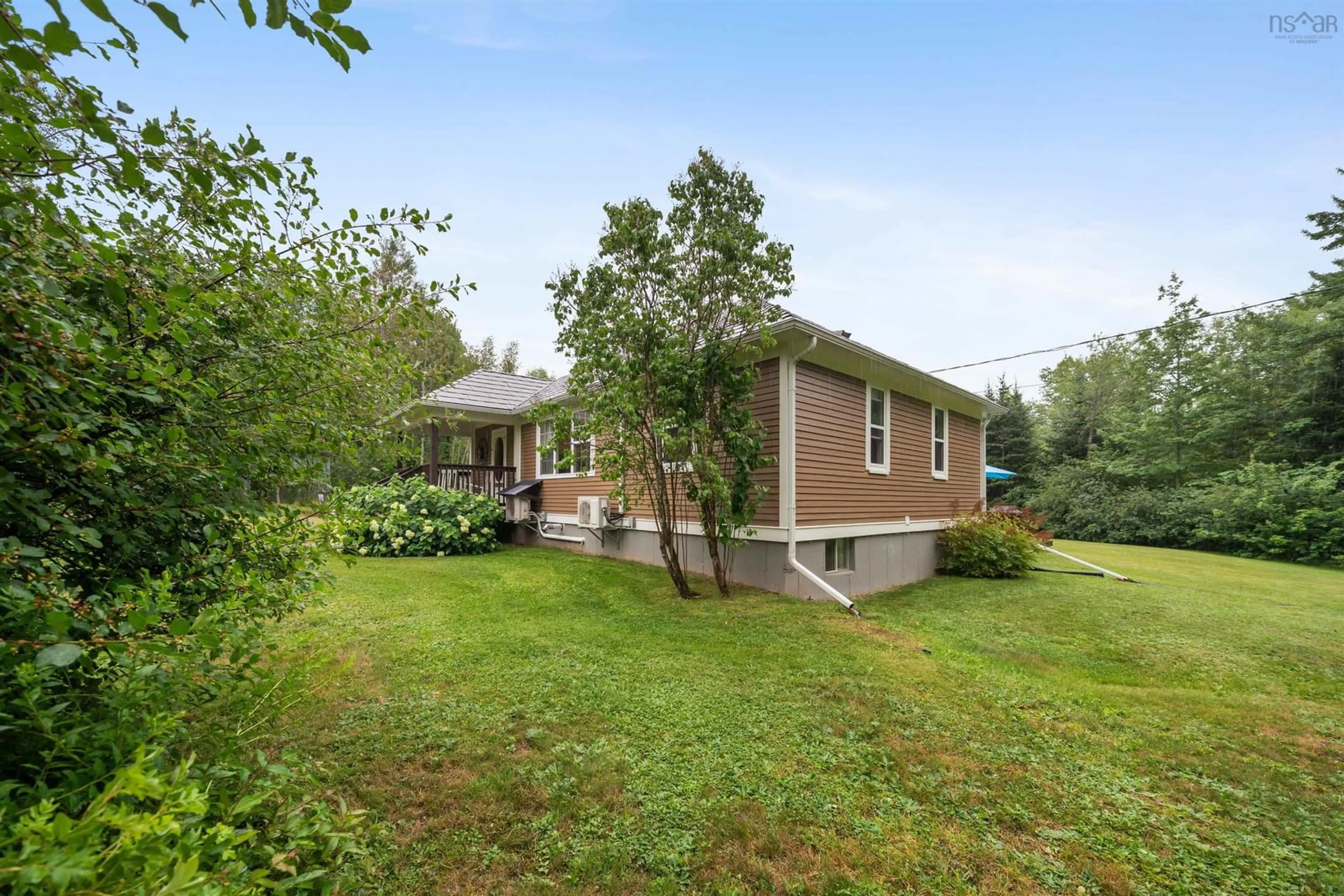 A pic from outside/outdoor area/front of a property/back of a property/a pic from drone, unknown for 312 Mines Rd, Maccan Nova Scotia B0L 1B0