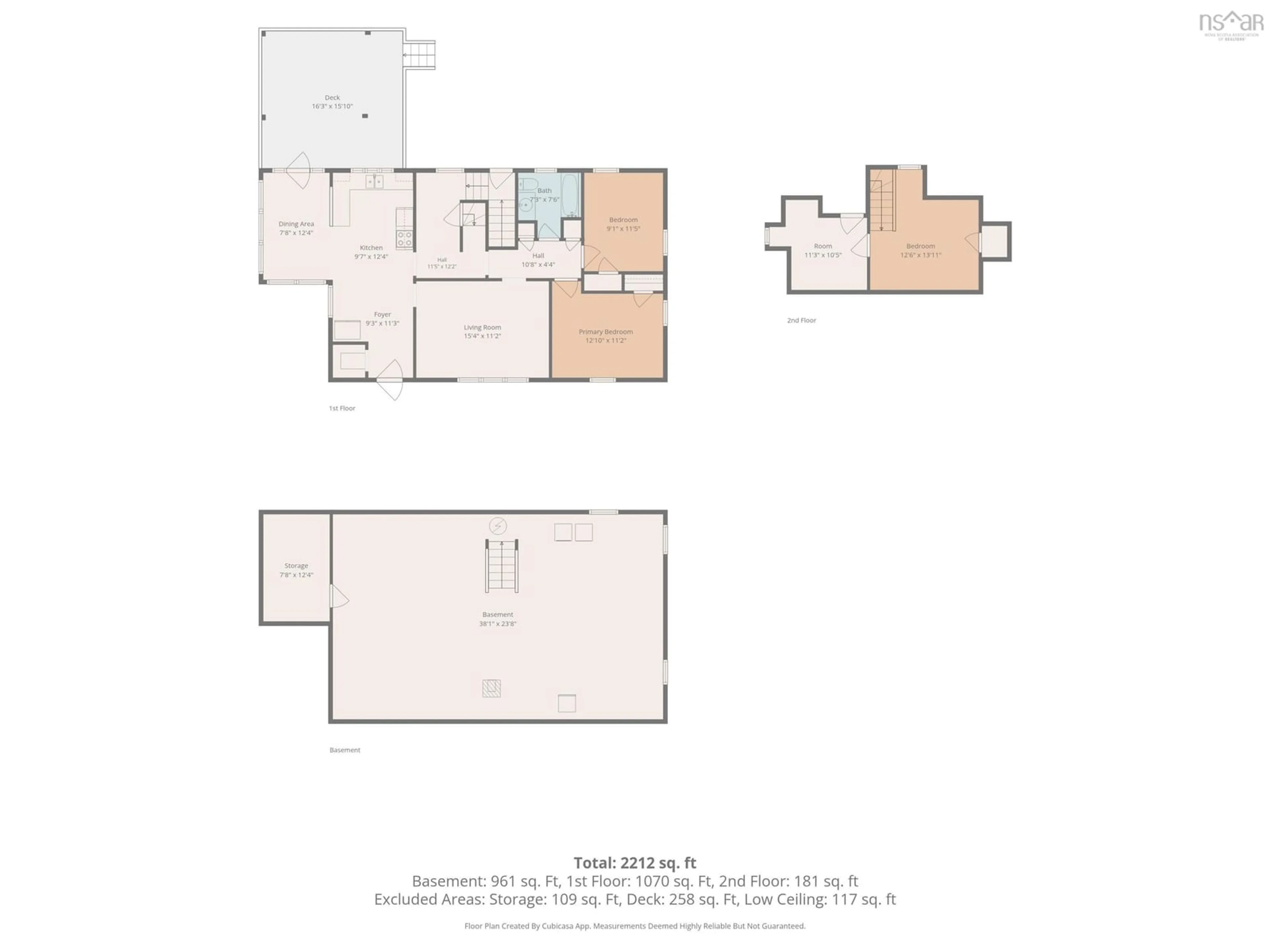Floor plan for 312 Mines Rd, Maccan Nova Scotia B0L 1B0