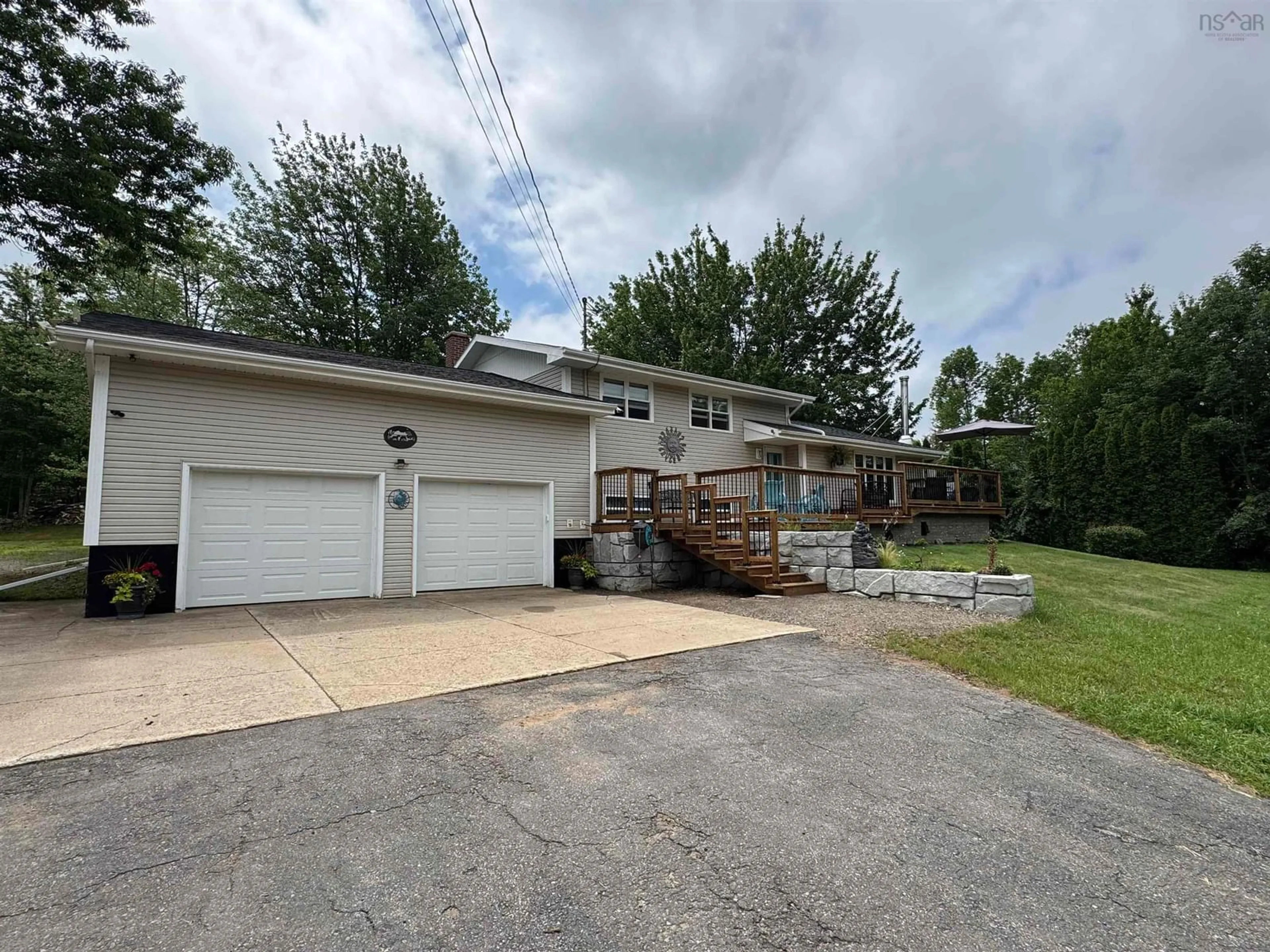 A pic from outside/outdoor area/front of a property/back of a property/a pic from drone, unknown for 1864 Harmony Rd, Nicholsville Nova Scotia B0P 1C0
