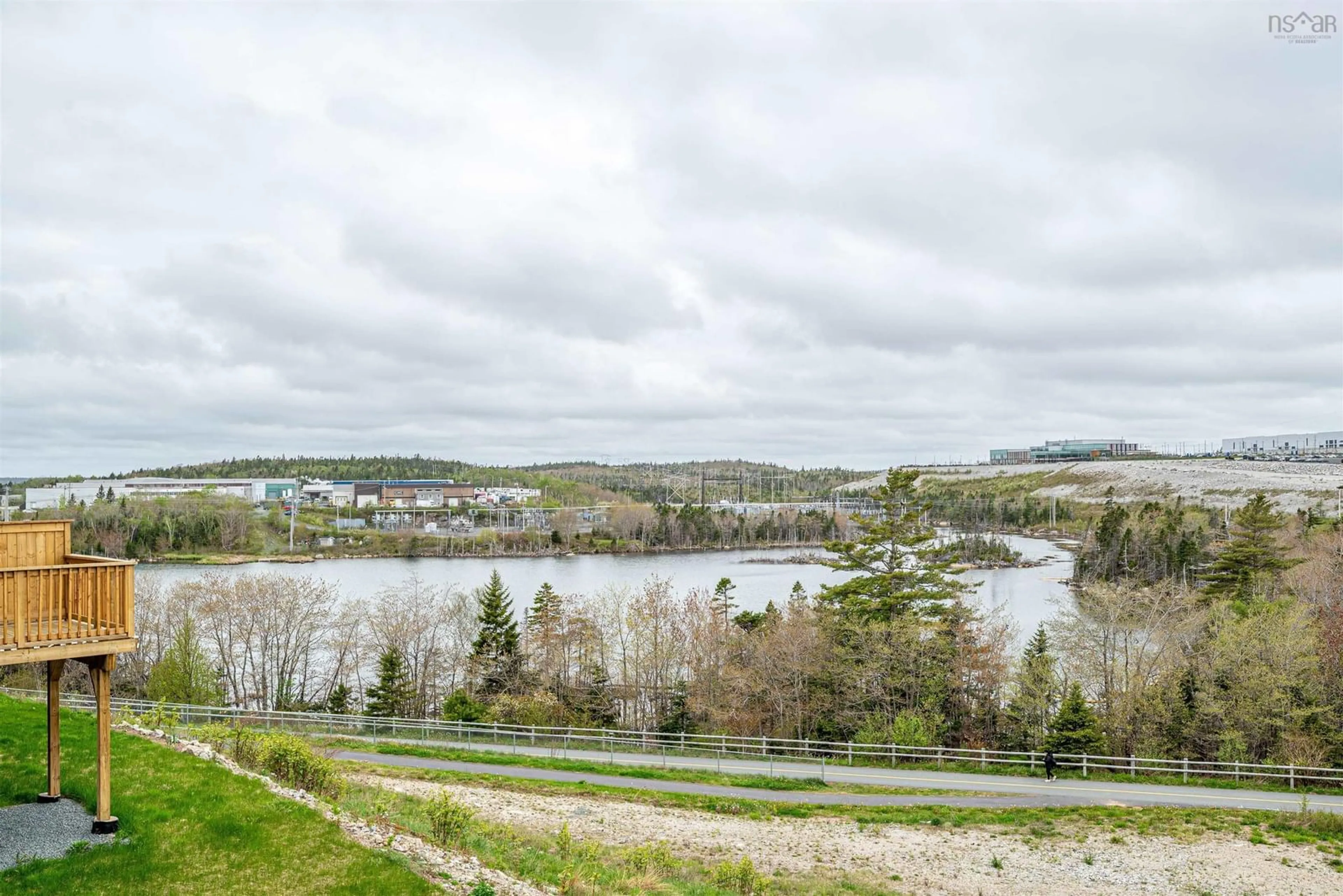 A pic from outside/outdoor area/front of a property/back of a property/a pic from drone, water/lake/river/ocean view for 33 Flatrock Cres, Beechville Nova Scotia B3T 0B0
