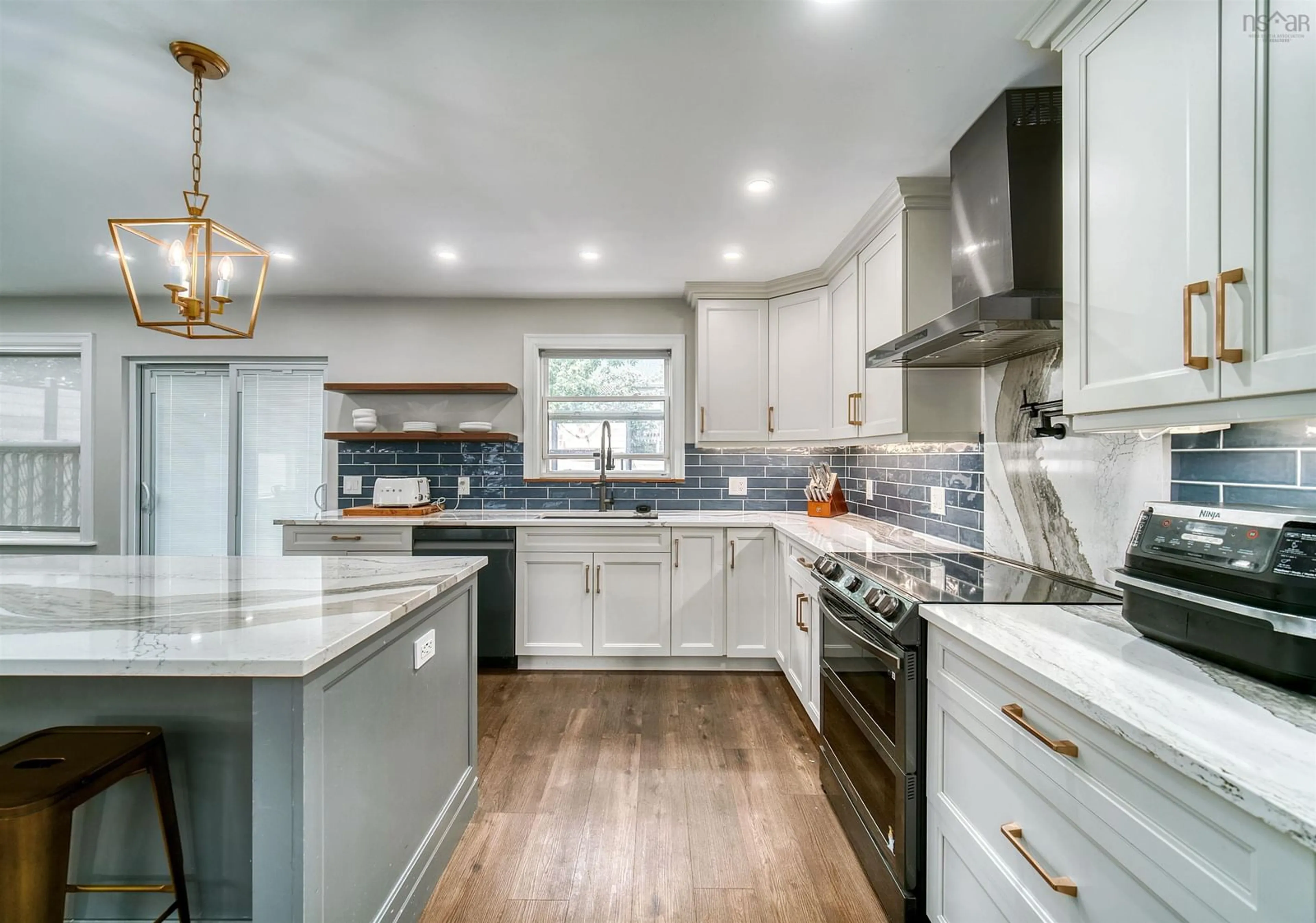 Open concept kitchen, ceramic/tile floor for 127 Tenon Dr, Middle Sackville Nova Scotia B4E 3J5