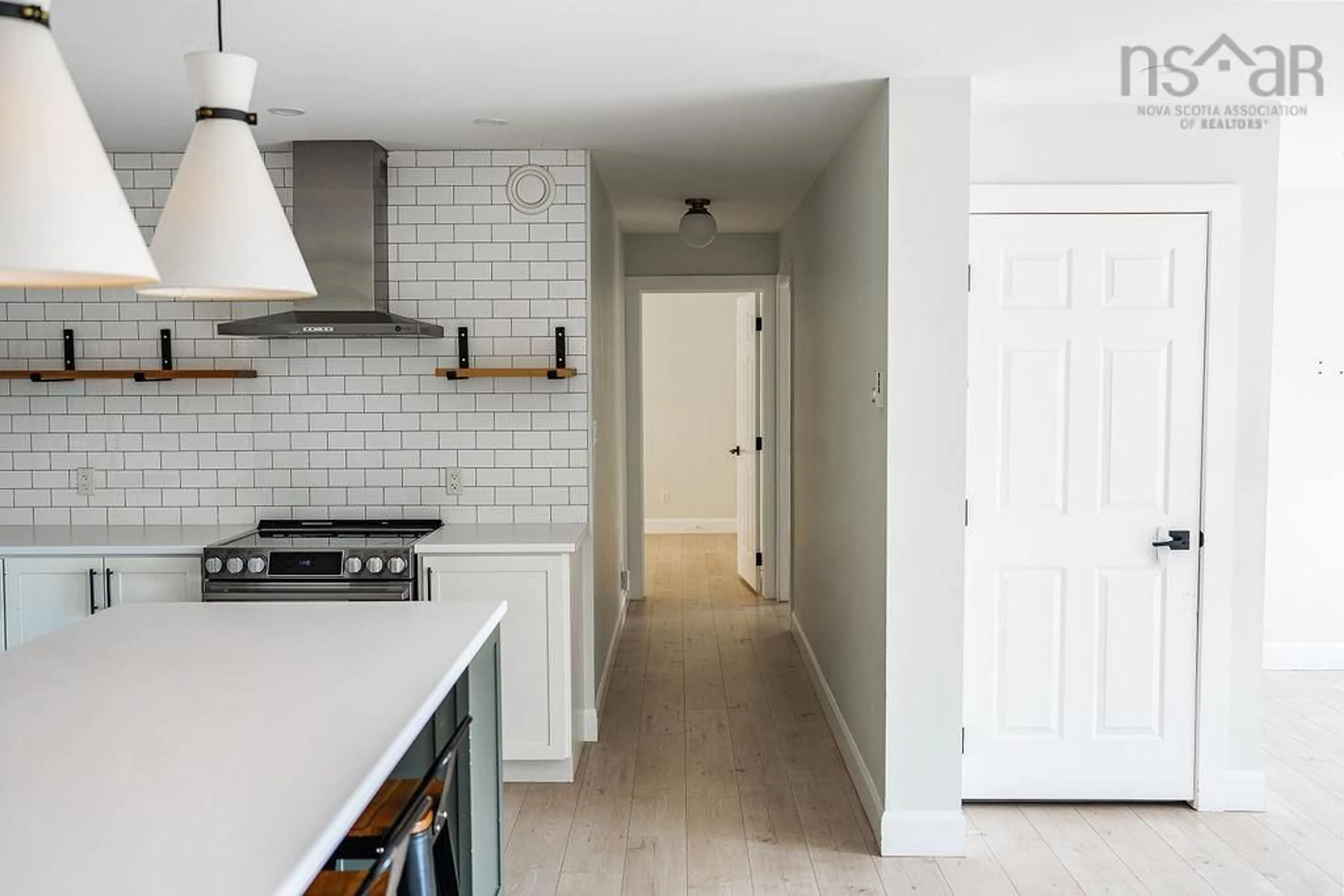 Open concept kitchen, ceramic/tile floor for 1126 Coxheath Rd, Coxheath Nova Scotia B1L 1B2