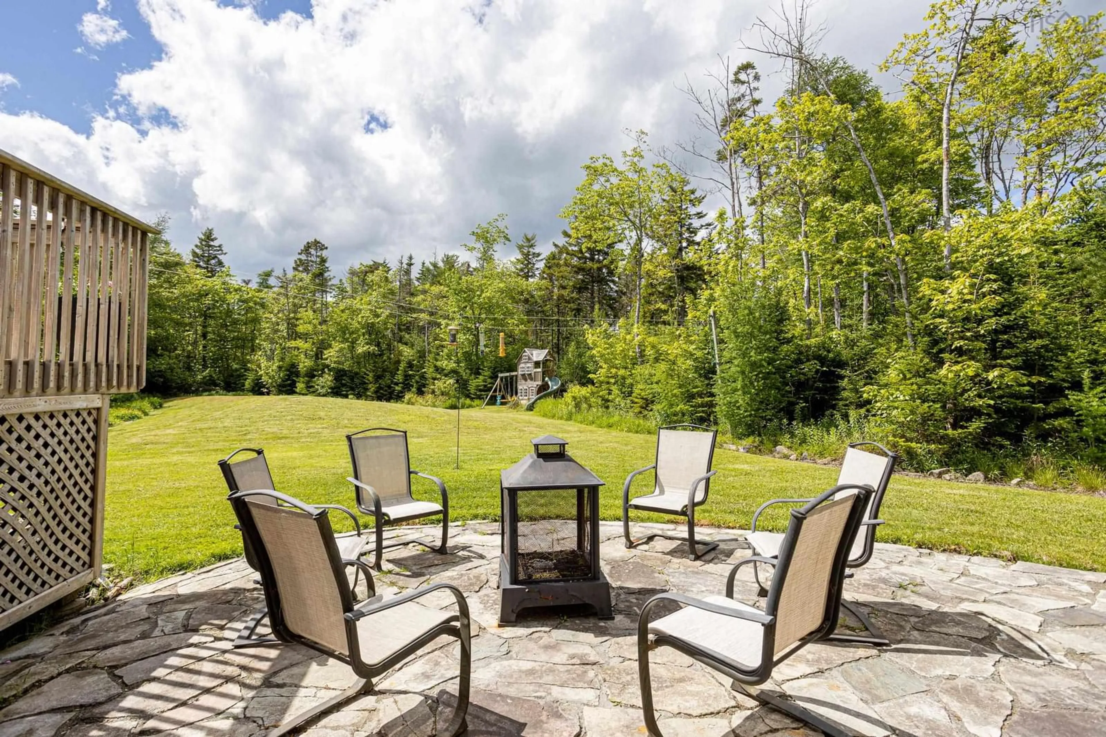 Patio, water/lake/river/ocean view for 71 Yezen Crt, Hammonds Plains Nova Scotia B4B 0C3
