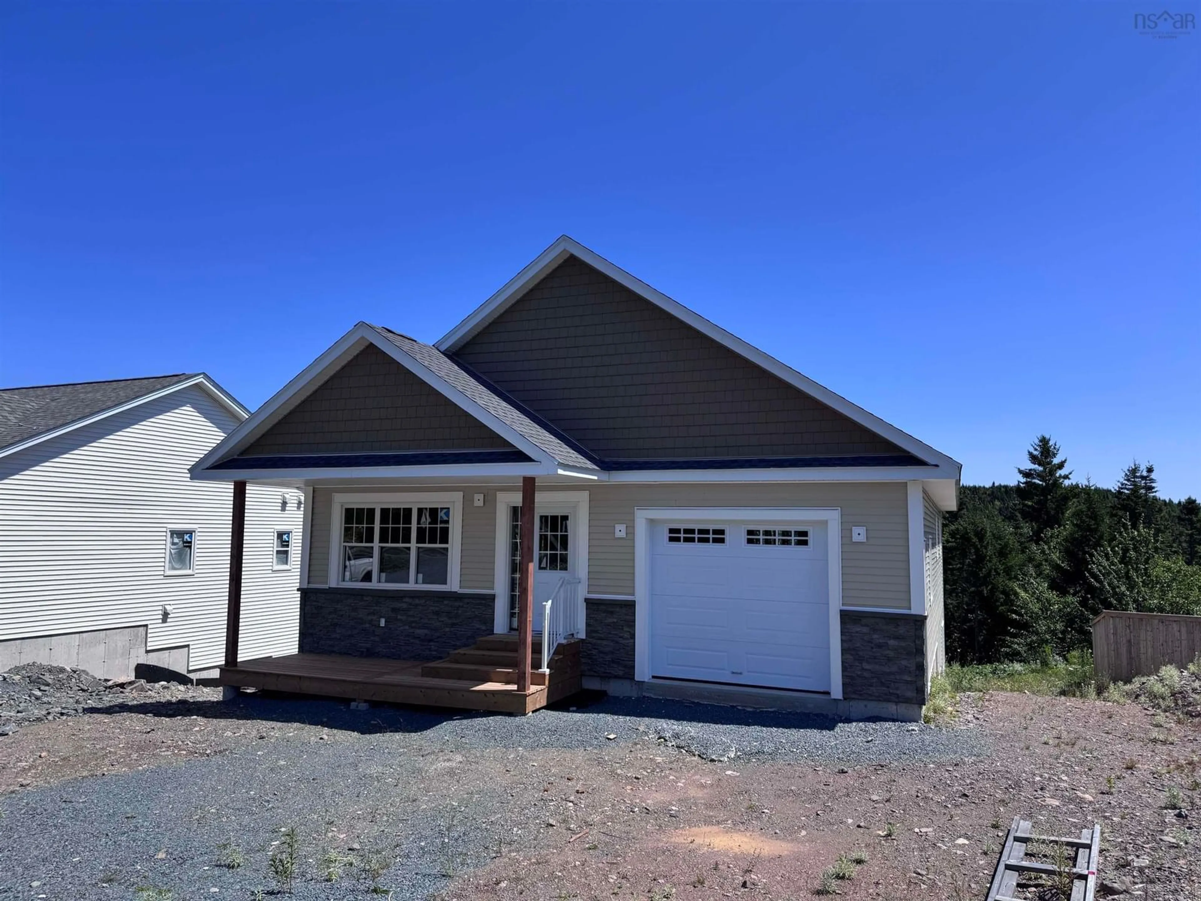 Home with vinyl exterior material, street for 47 Gosling Cir, Porters Lake Nova Scotia B3E 0C5