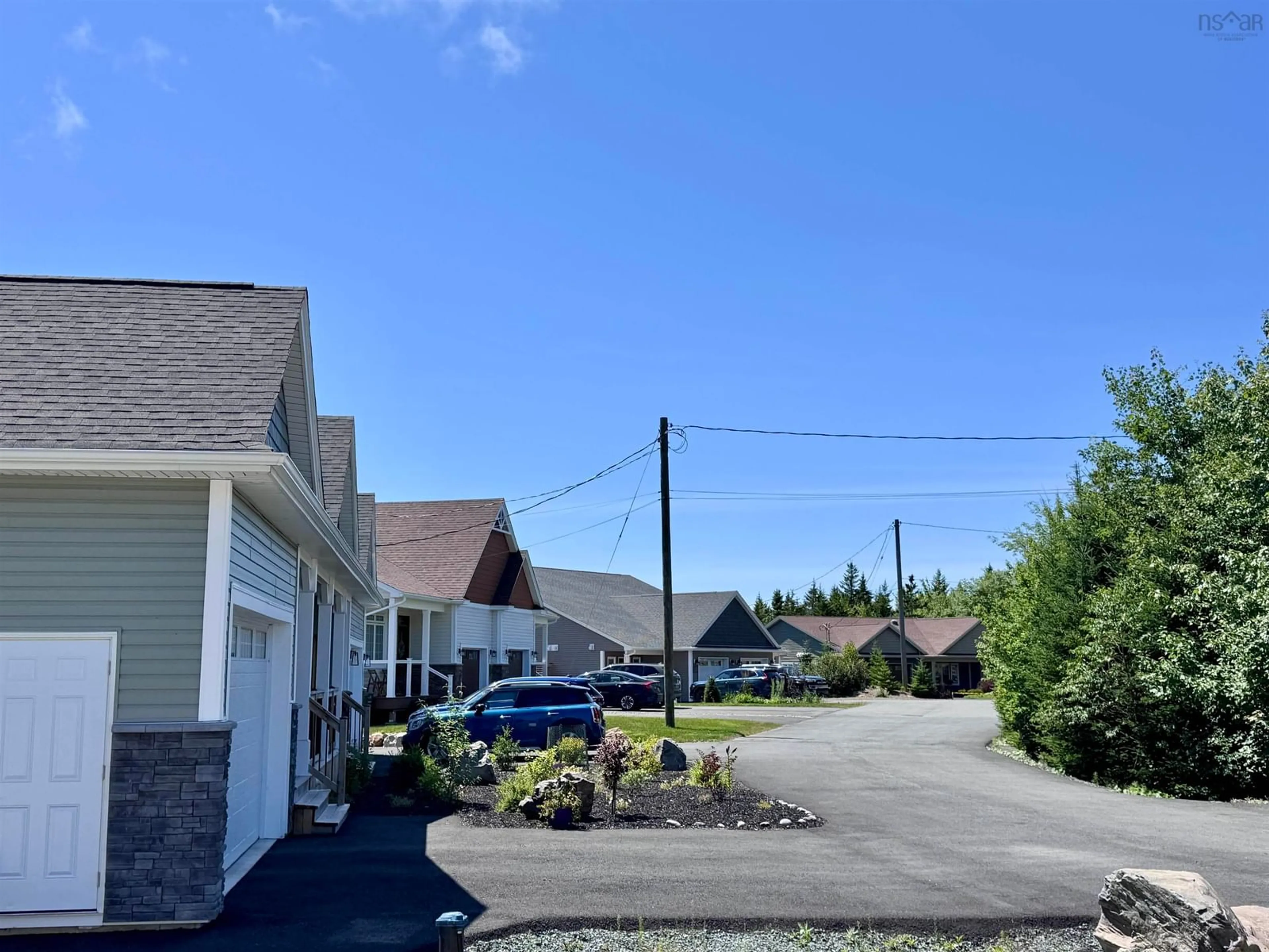 A pic from outside/outdoor area/front of a property/back of a property/a pic from drone, unknown for 47 Gosling Cir, Porters Lake Nova Scotia B3E 0C5