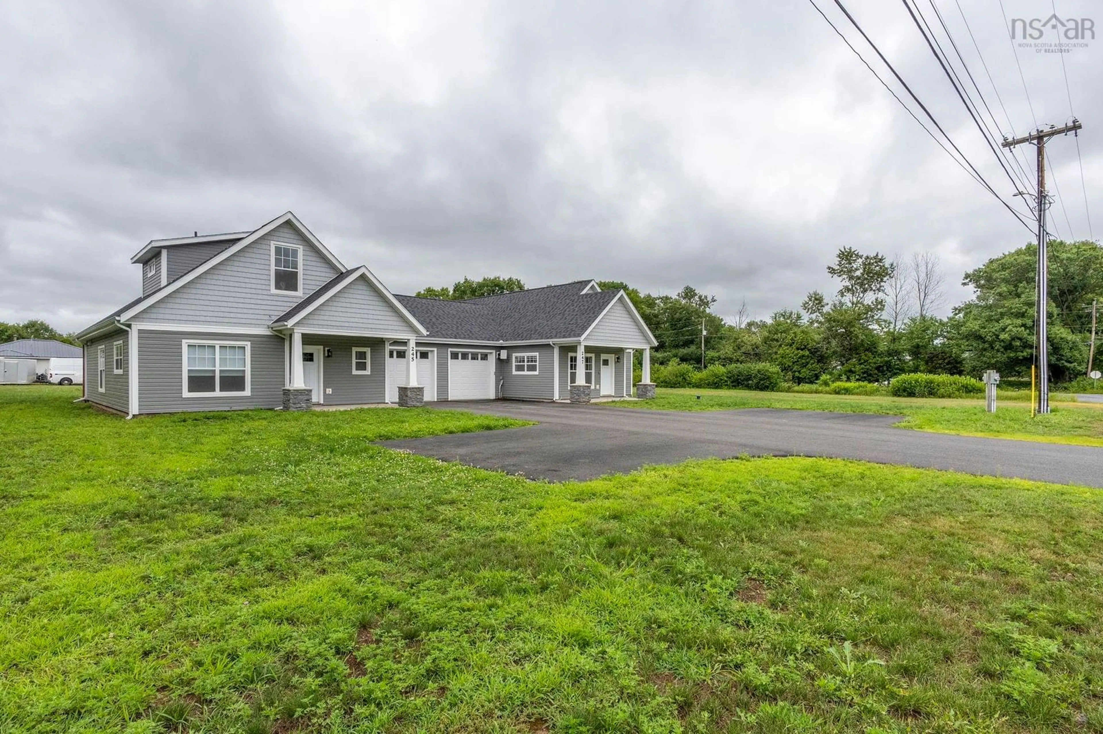 A pic from outside/outdoor area/front of a property/back of a property/a pic from drone, unknown for 245/247 Ward Rd, Greenwood Square Nova Scotia B0P 1R0
