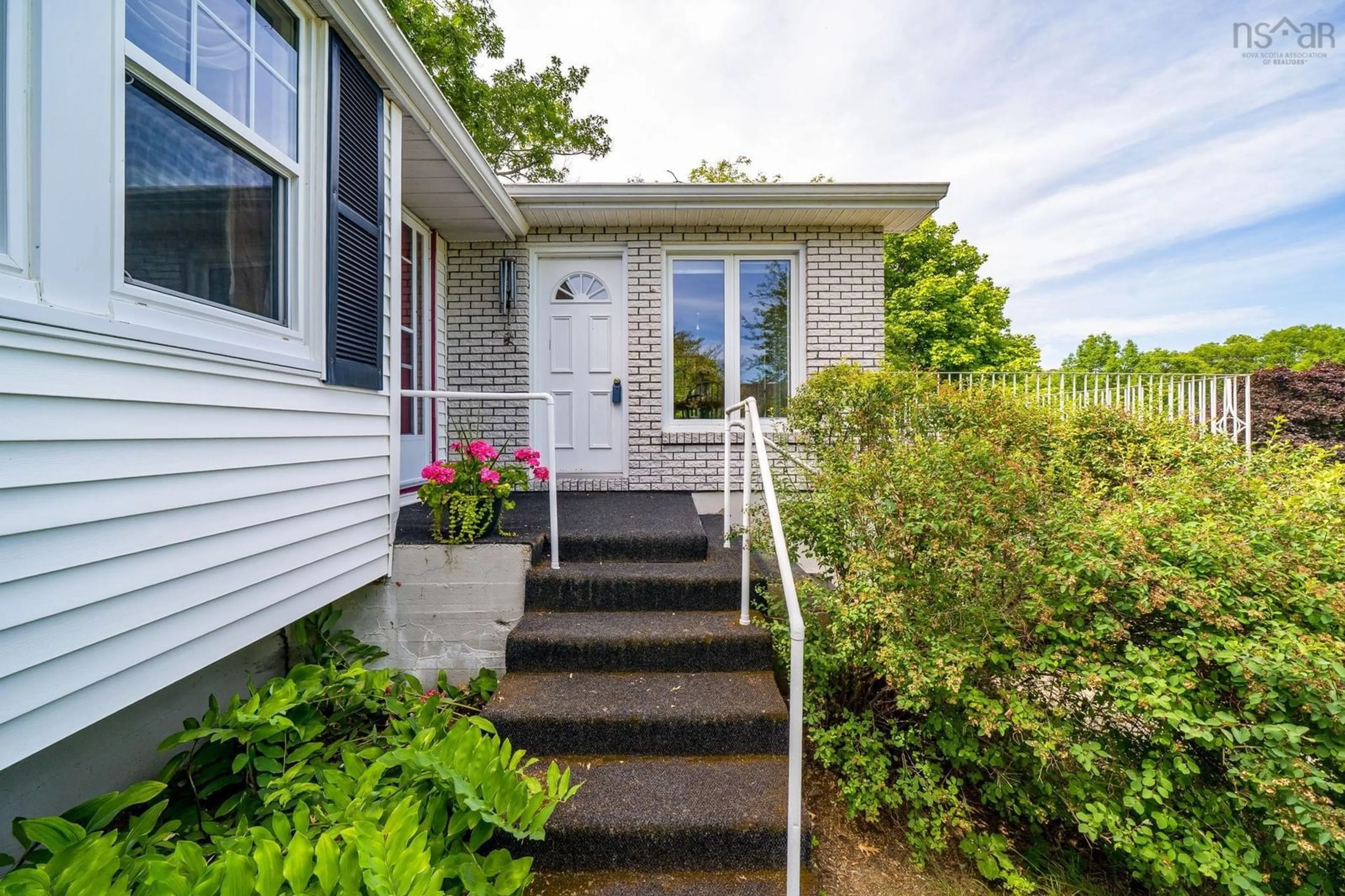 Home with vinyl exterior material, street for 15 Oakdale Cres, Dartmouth Nova Scotia B3A 2L7