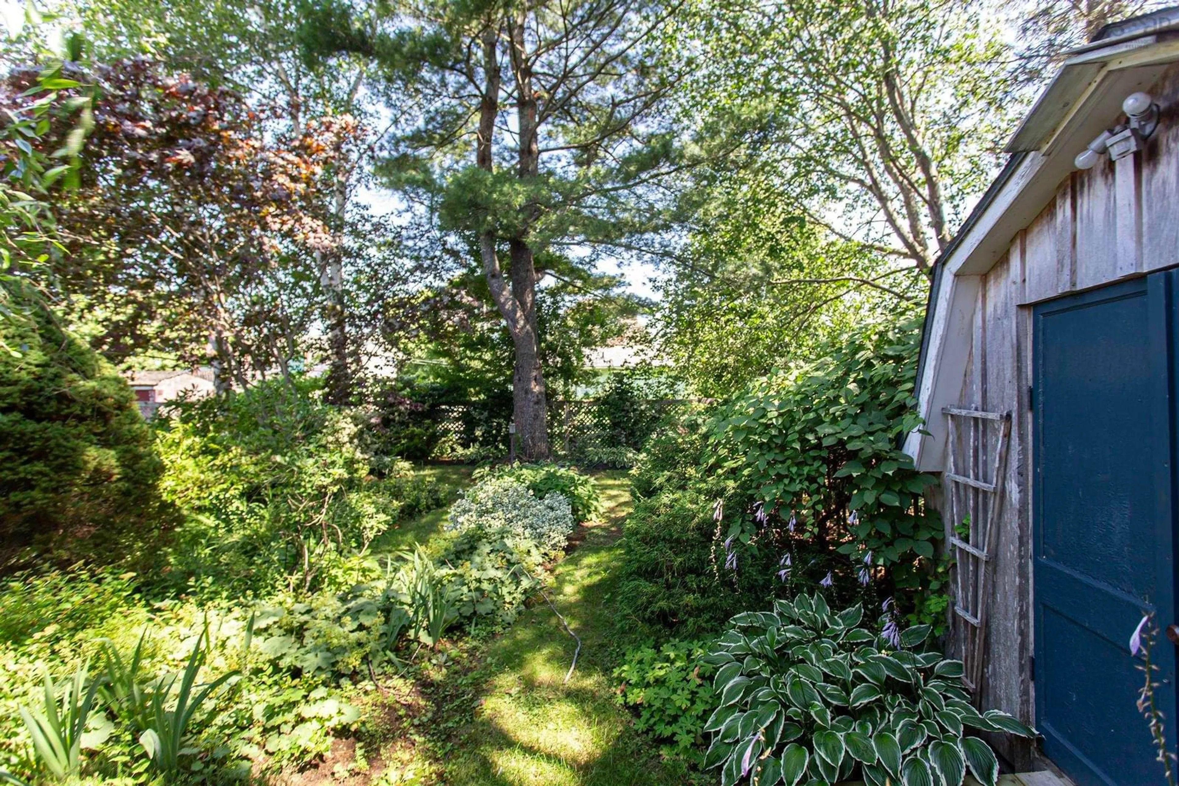 Patio, forest/trees view for 480 Main St, Middleton Nova Scotia B0S 1P0