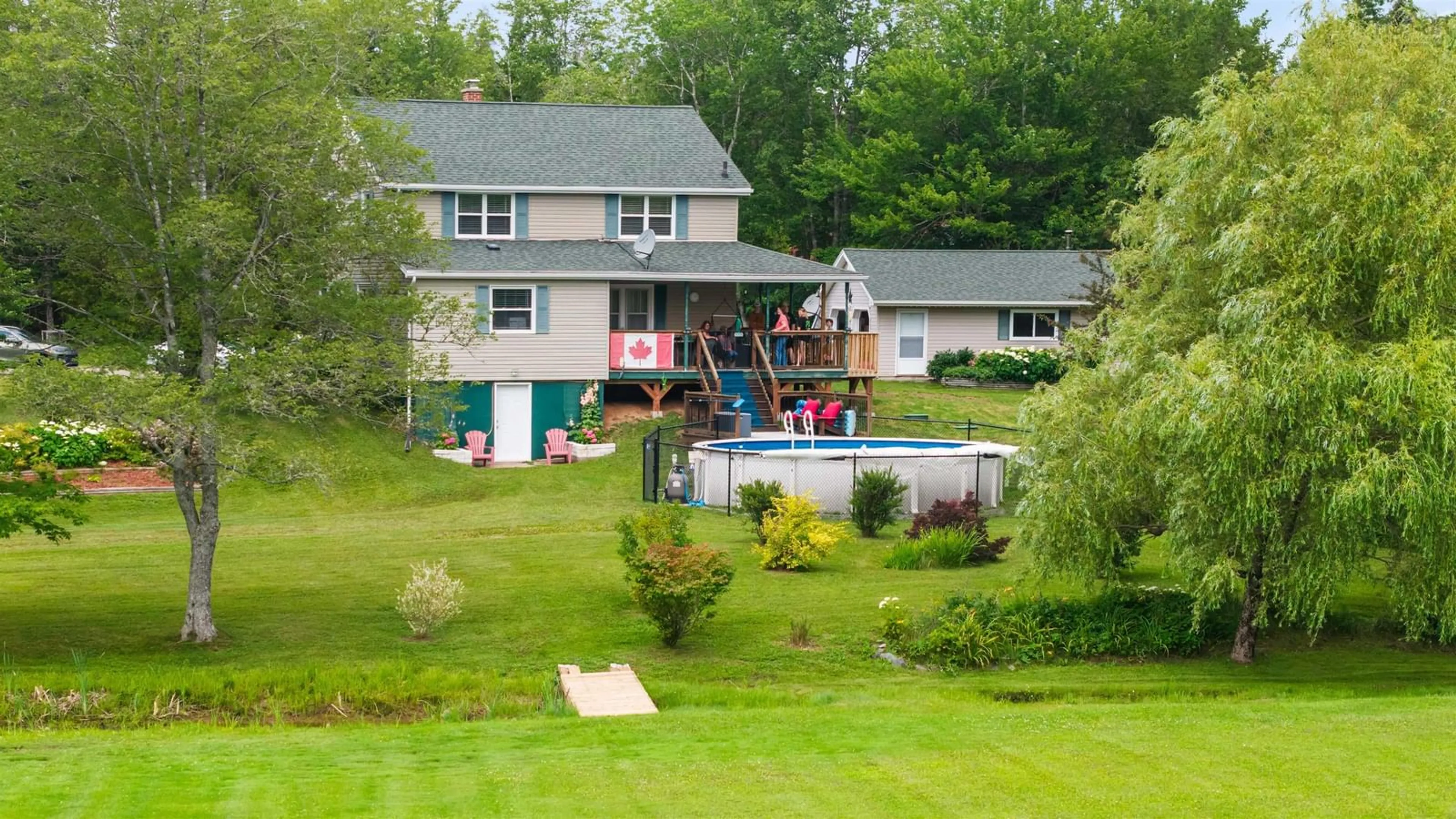A pic from outside/outdoor area/front of a property/back of a property/a pic from drone, water/lake/river/ocean view for 40 Urquharts Lane, Chaswood Nova Scotia B0N 2H0
