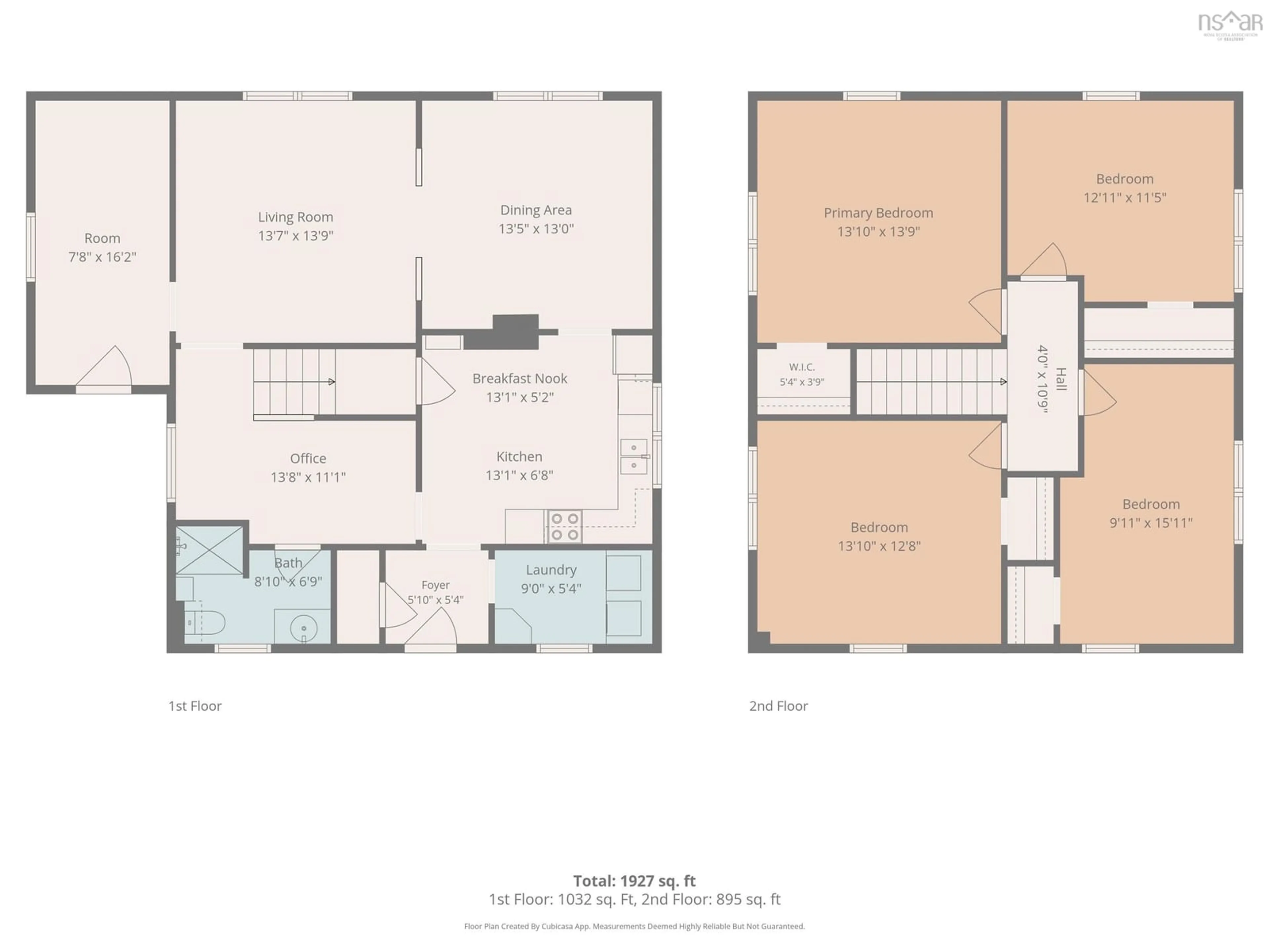 Floor plan for 40 Urquharts Lane, Chaswood Nova Scotia B0N 2H0