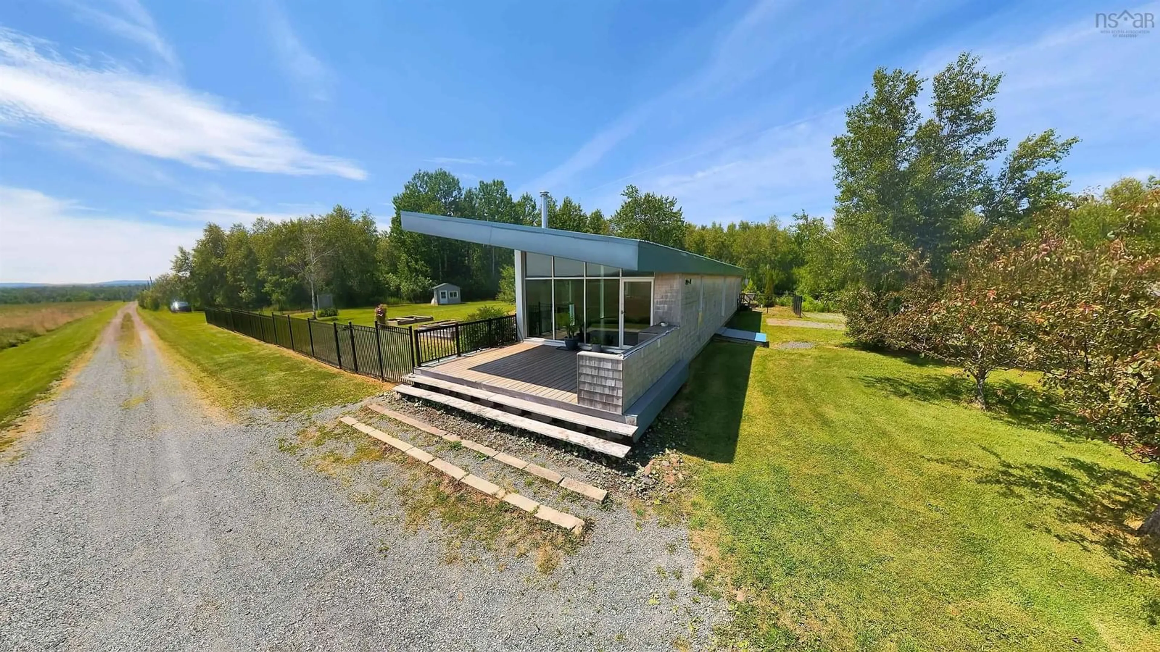 A pic from outside/outdoor area/front of a property/back of a property/a pic from drone, building for 65 River John Rd, River John Nova Scotia B0K 1N0