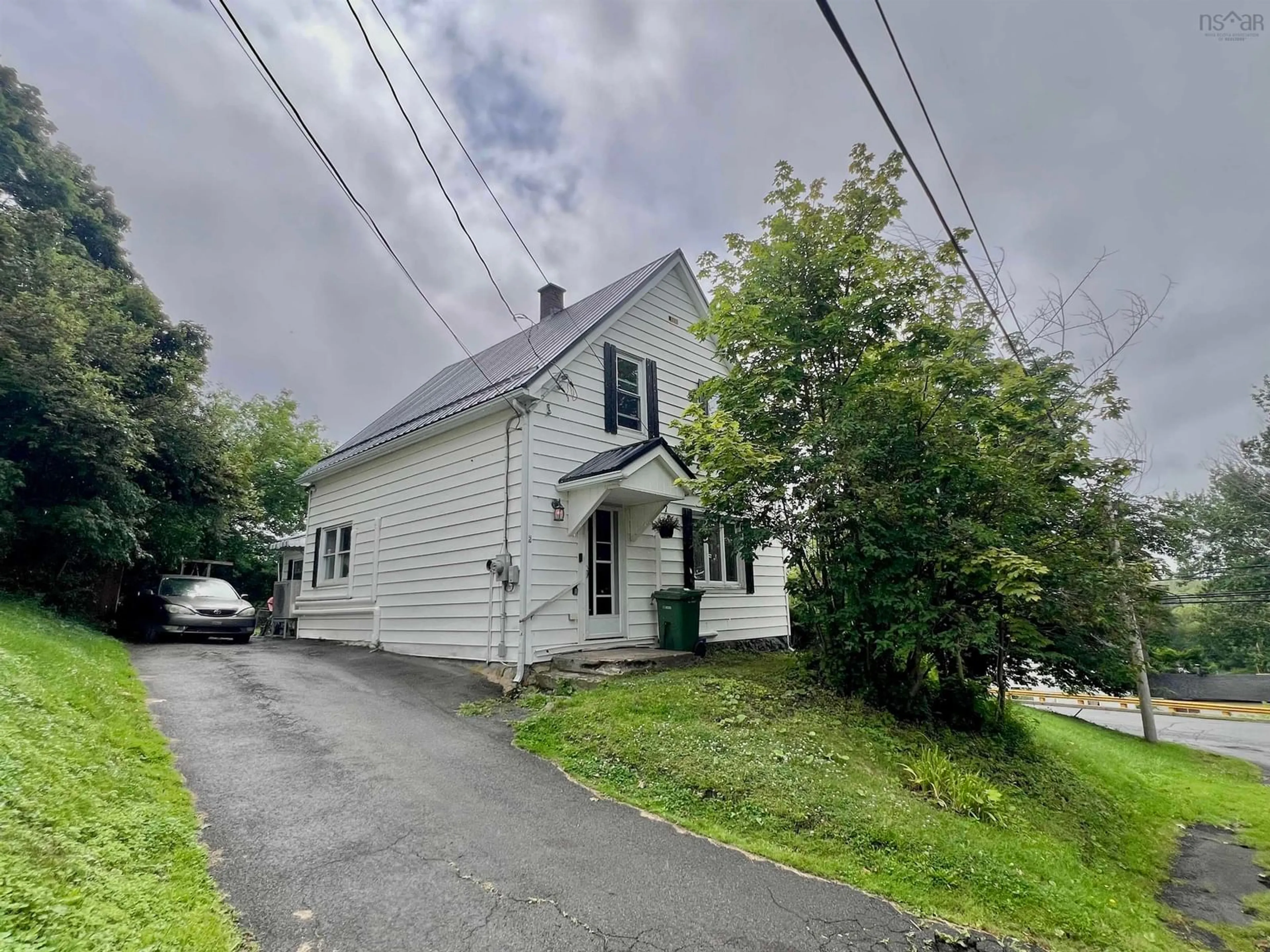 A pic from outside/outdoor area/front of a property/back of a property/a pic from drone, street for 2 Central Ave, Trenton Nova Scotia B0K 1X0