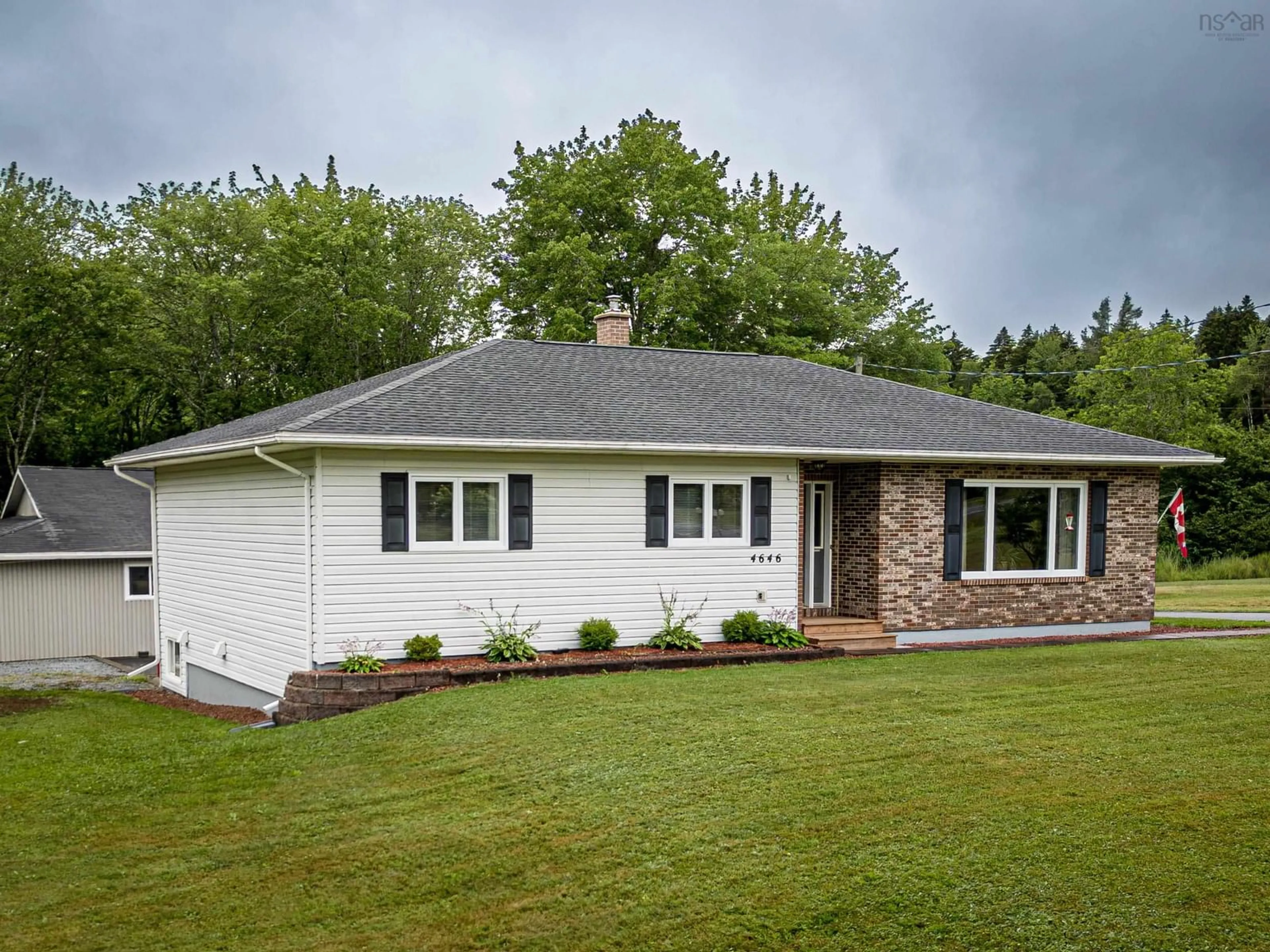 Home with vinyl exterior material, unknown for 4646 Highway 14, Upper Nine Mile River Nova Scotia B2S 3E7