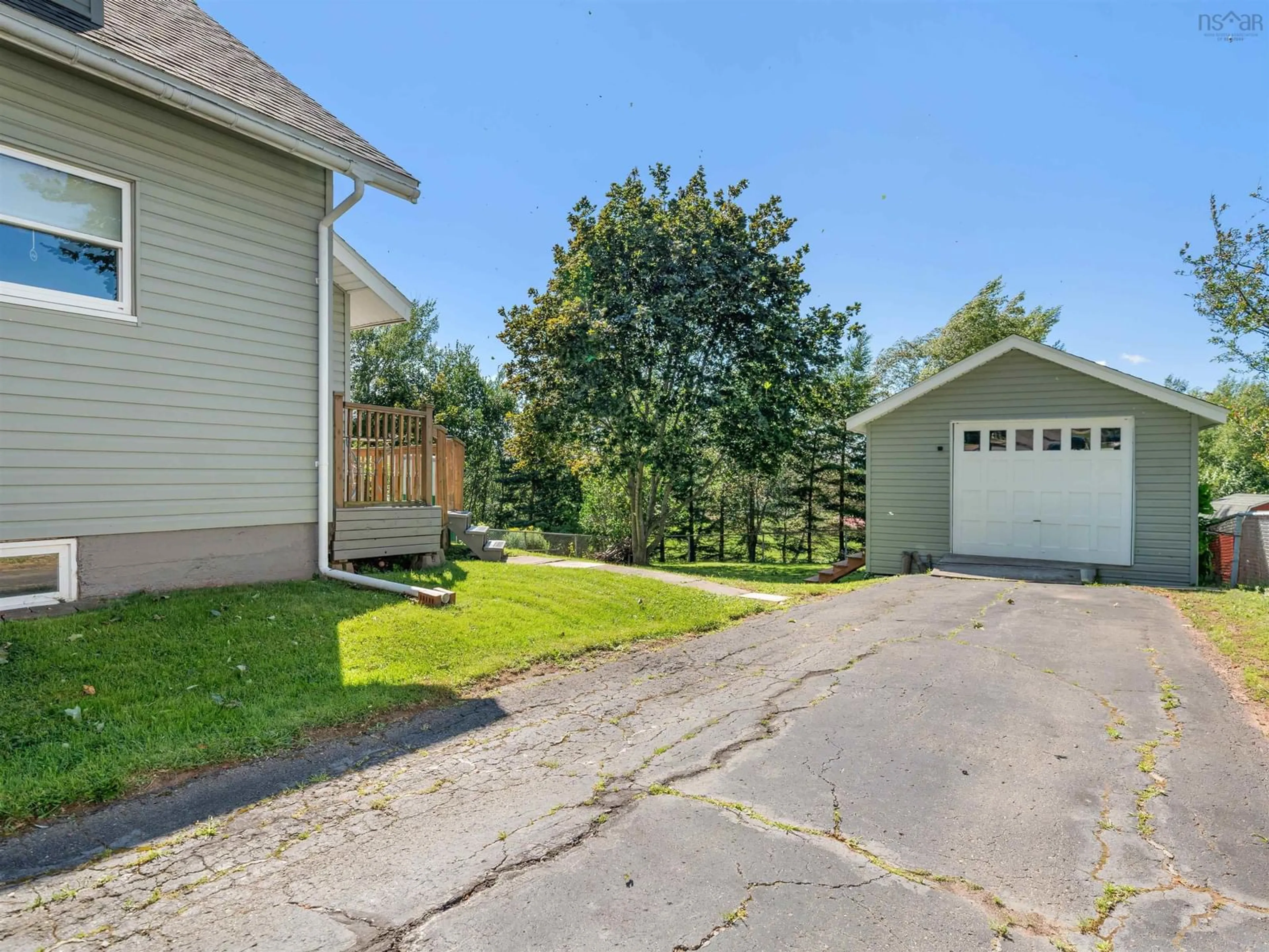 A pic from outside/outdoor area/front of a property/back of a property/a pic from drone, street for 21 6th St, Trenton Nova Scotia B0K 1X0