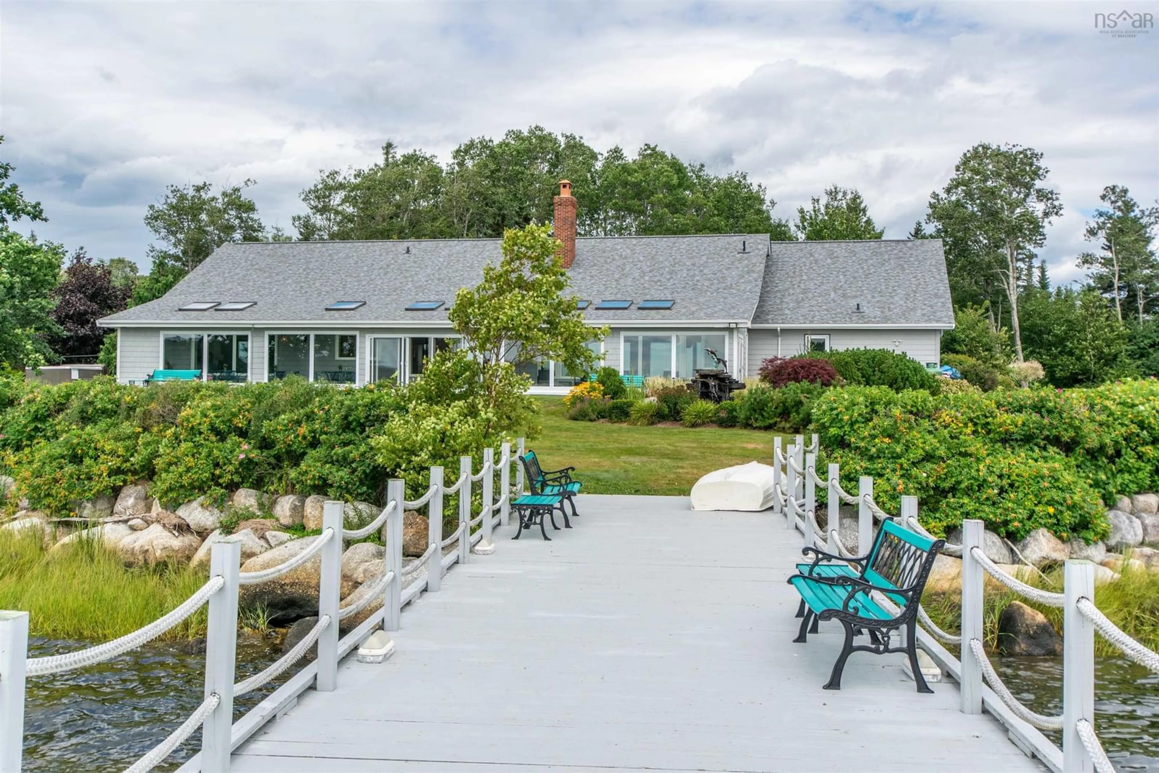 Patio, water/lake/river/ocean view for 78 Clamshell Rd, Musquodoboit Harbour Nova Scotia B0J 2L0