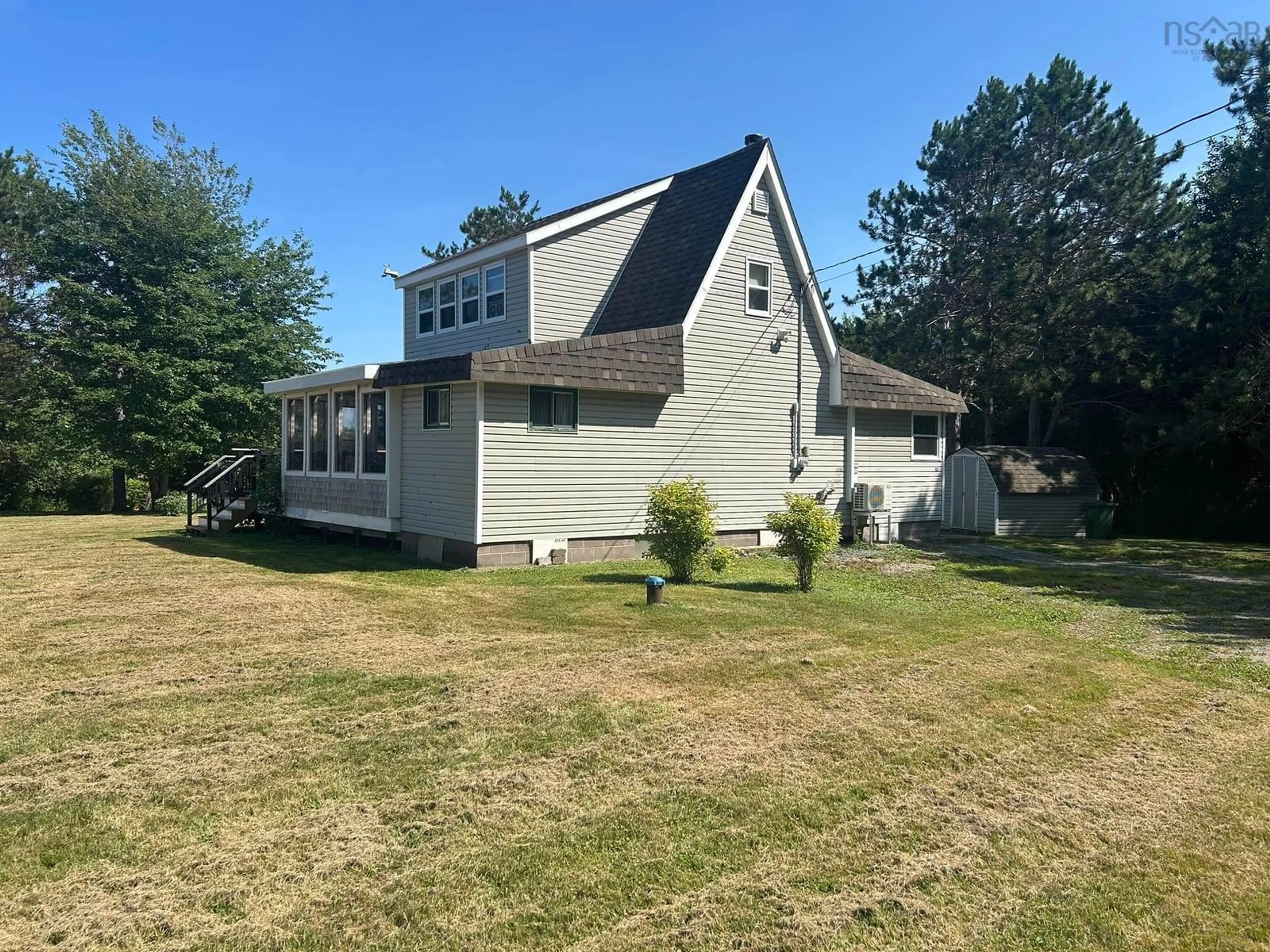 A pic from outside/outdoor area/front of a property/back of a property/a pic from drone, unknown for 92 Coldspring Head Rd, Amherst Shore Nova Scotia B0L 1E0
