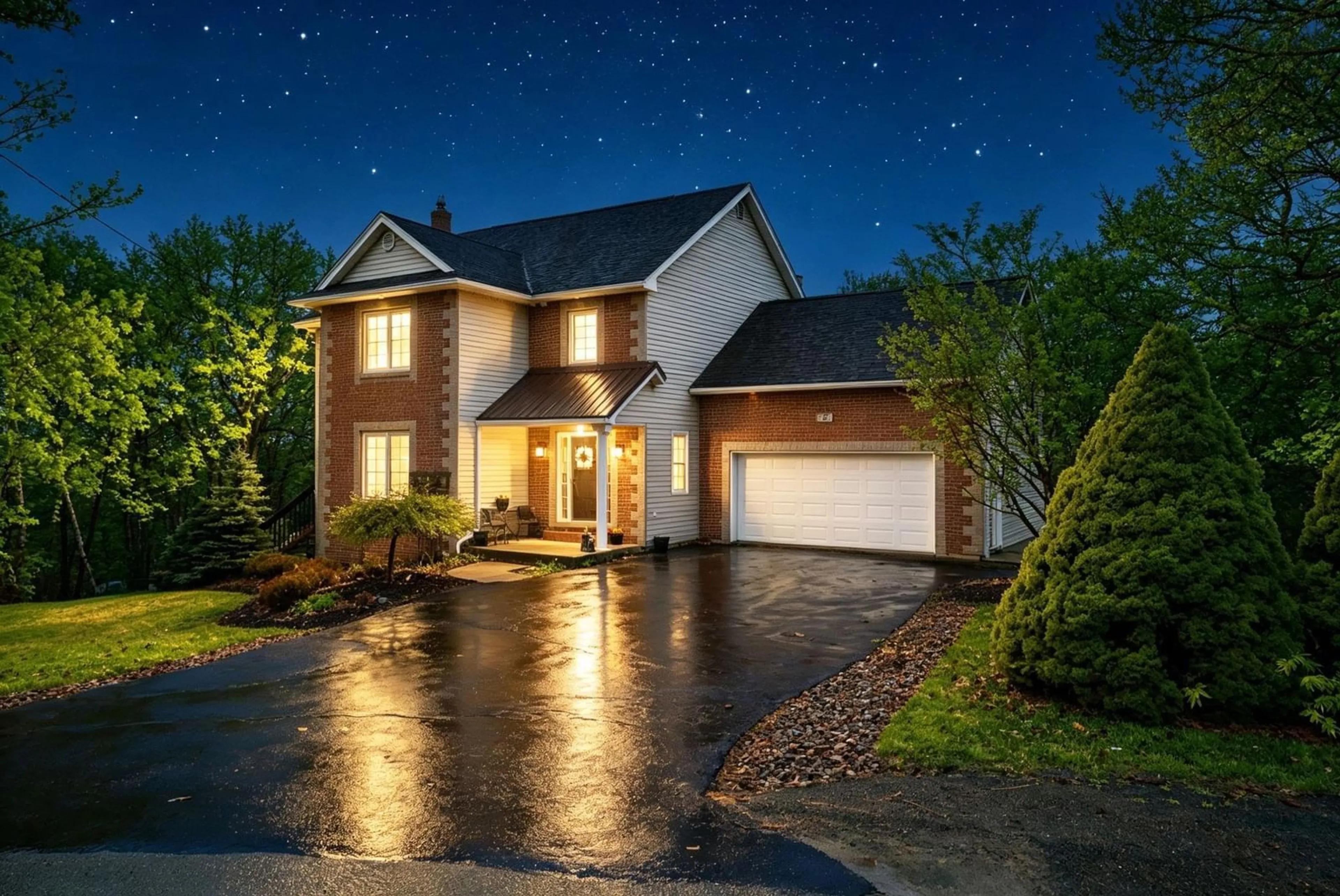 Home with brick exterior material, street for 27 Sheffield Crt, Fall River Nova Scotia B2T 1A4