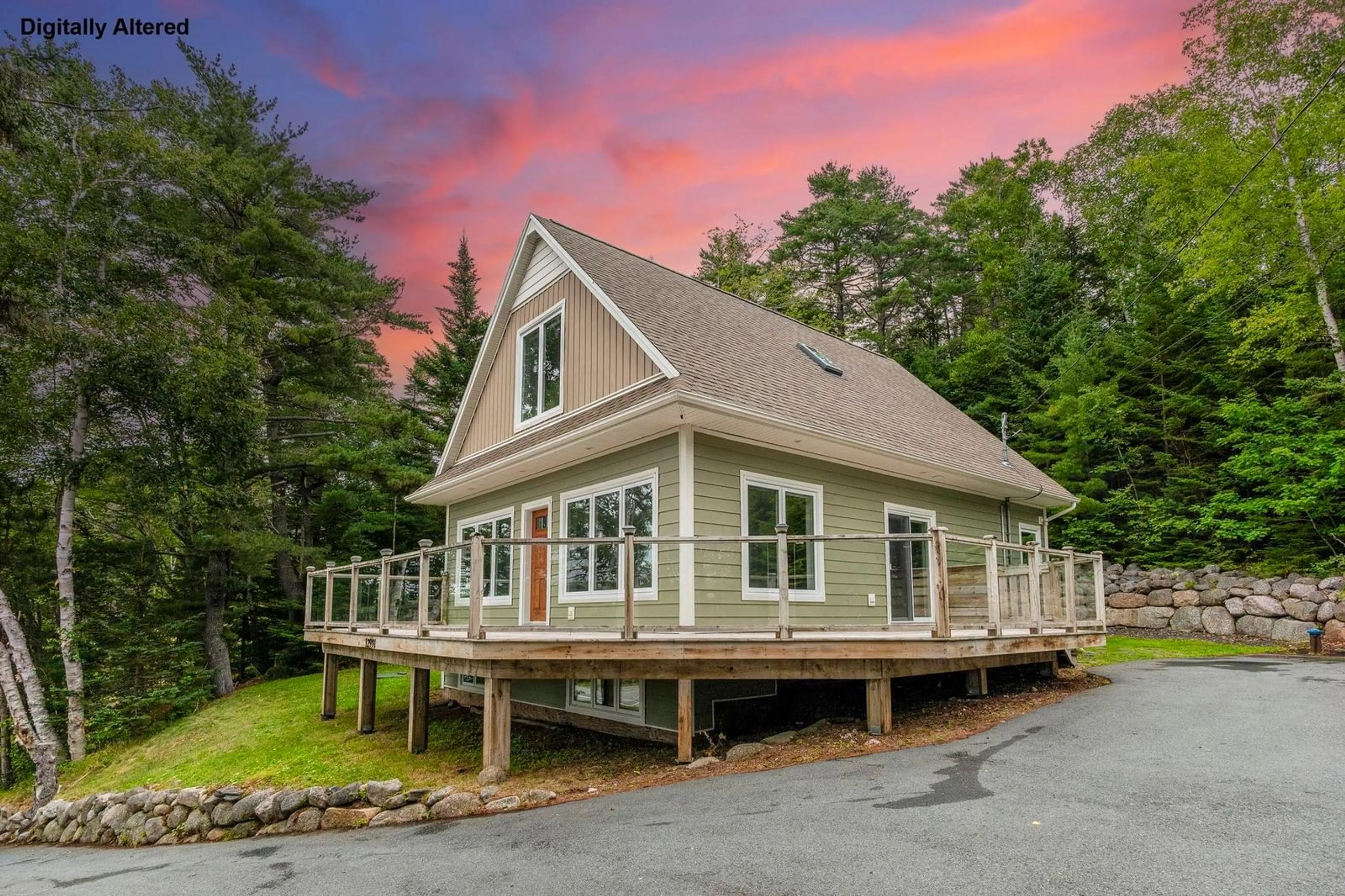 Home with vinyl exterior material, water/lake/river/ocean view for 12991 Peggys Cove Rd, Tantallon Nova Scotia B3Z 2K3