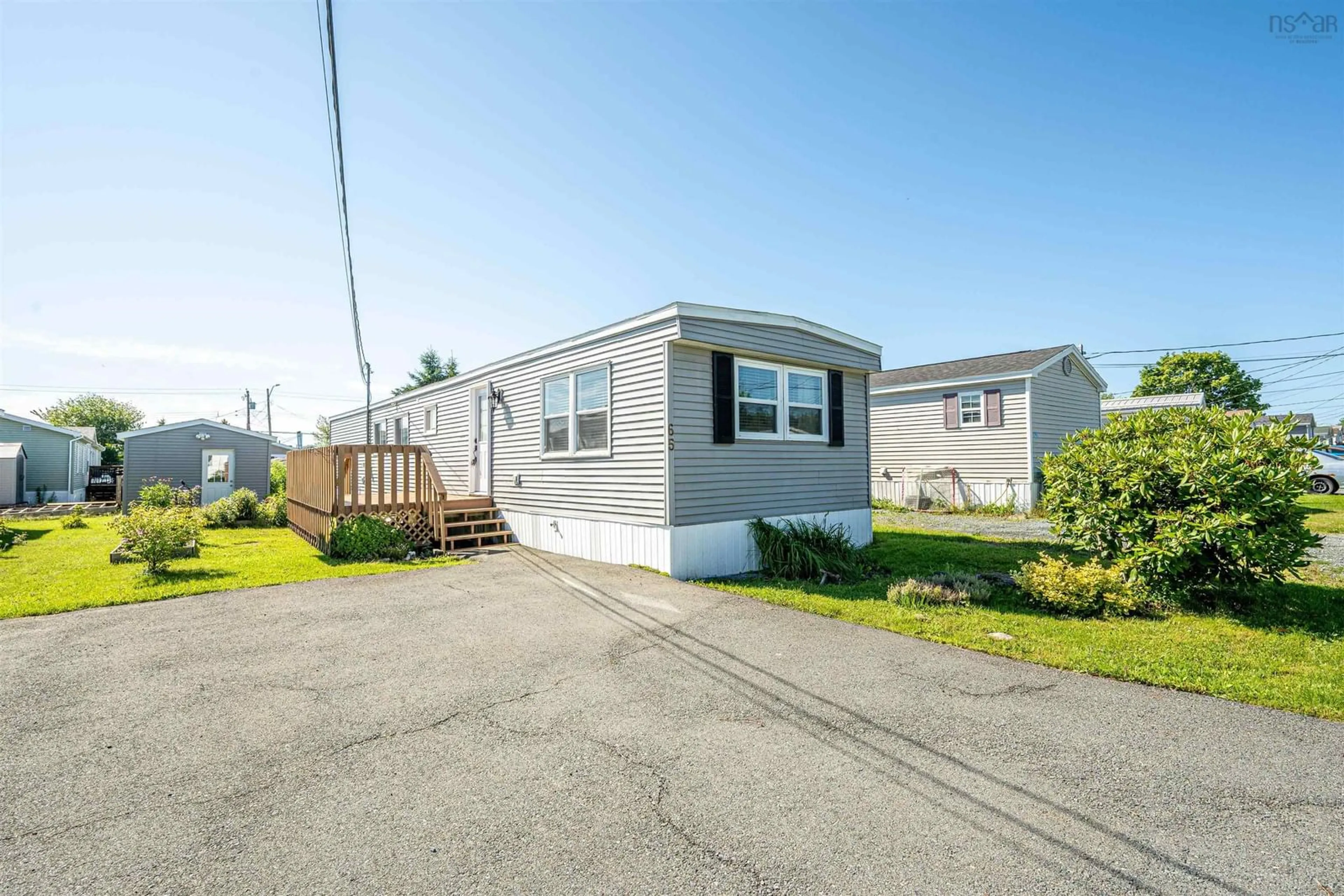 Home with vinyl exterior material, street for 65 Juniper Cres, Eastern Passage Nova Scotia B3G 1M1