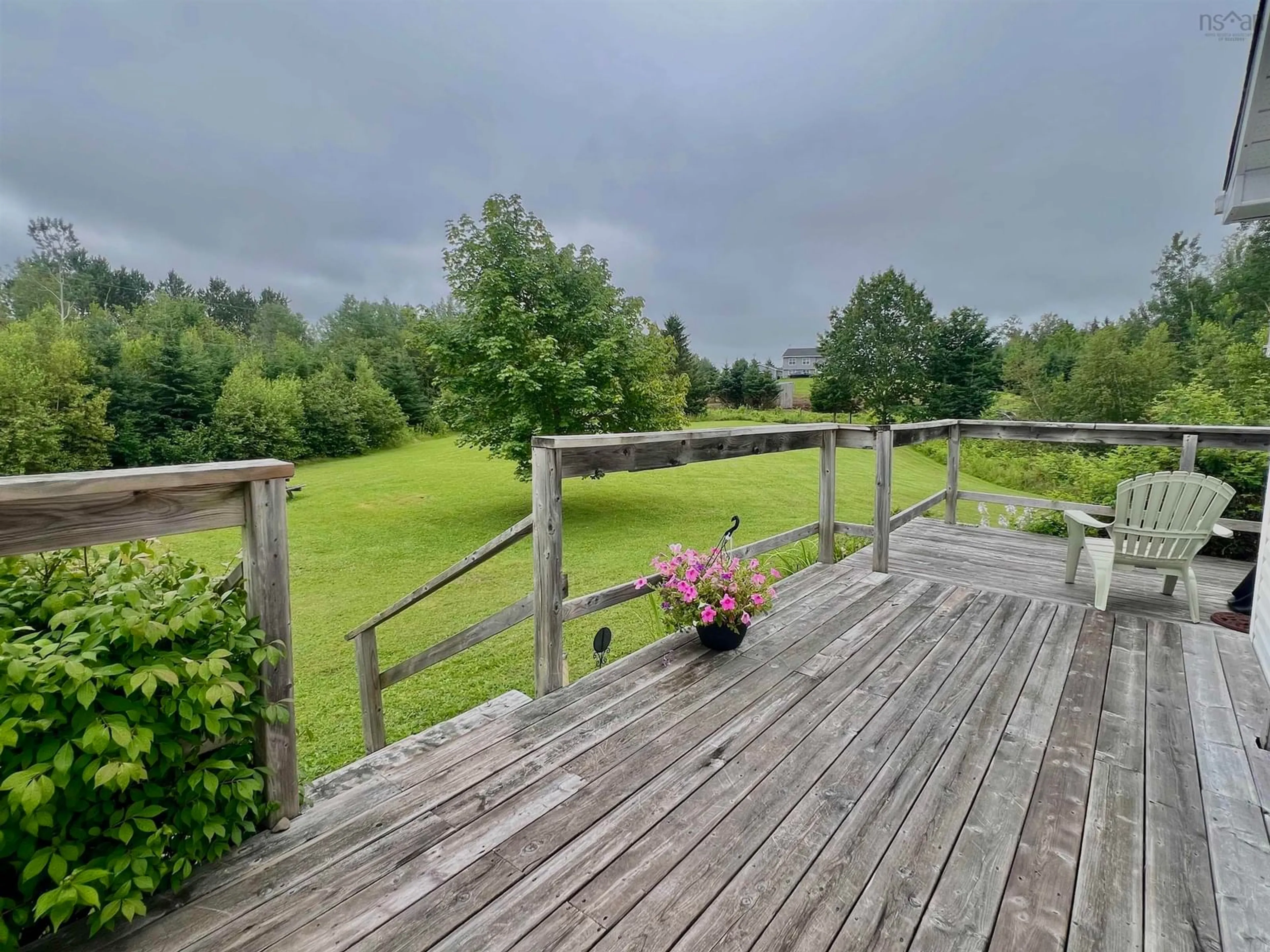 A pic from outside/outdoor area/front of a property/back of a property/a pic from drone, water/lake/river/ocean view for 188 Shore Rd, Sutherlands River Nova Scotia B0K 1G0