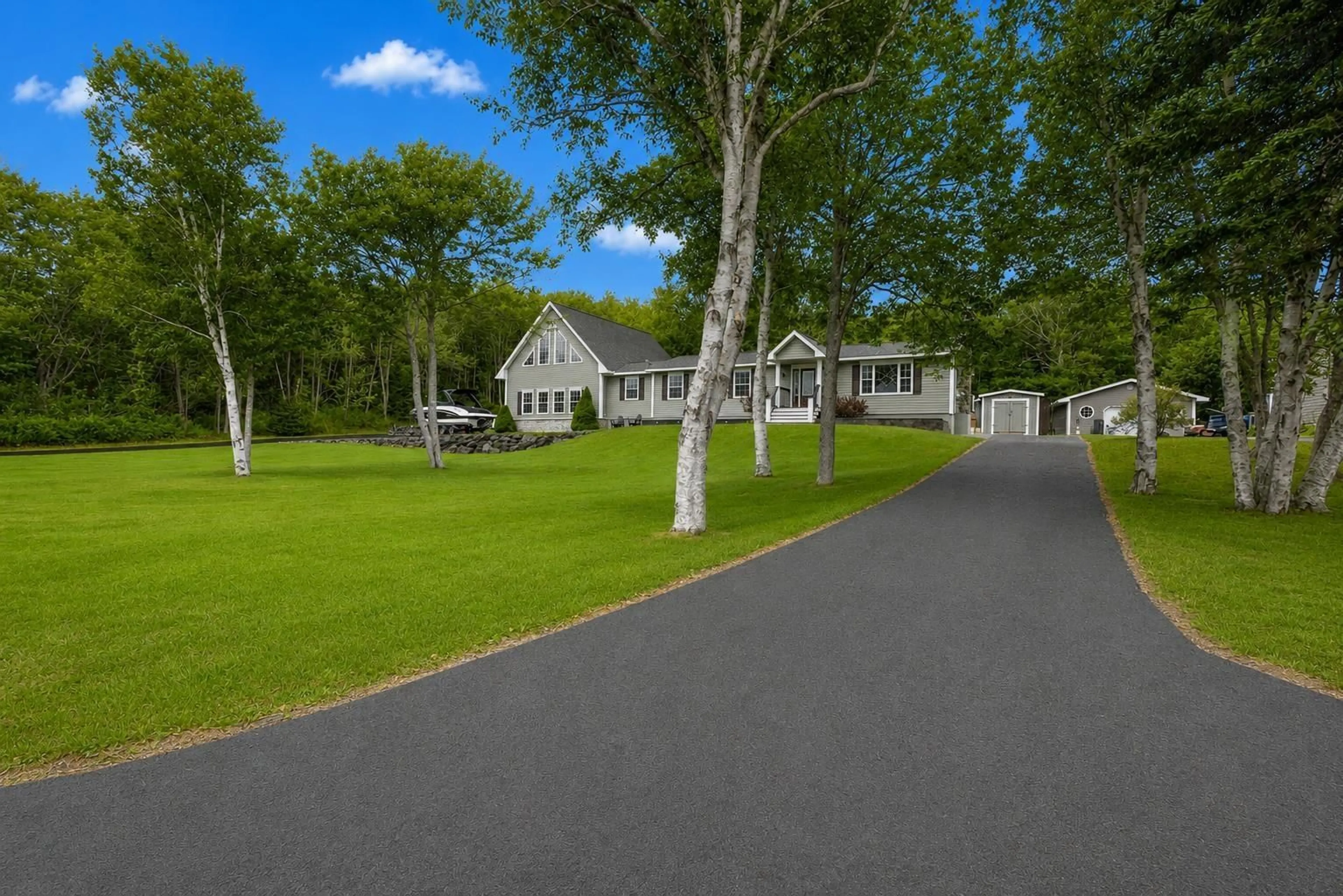 A pic from outside/outdoor area/front of a property/back of a property/a pic from drone, unknown for 1774 Hillside Rd, Marion Bridge Nova Scotia B1K 3N4