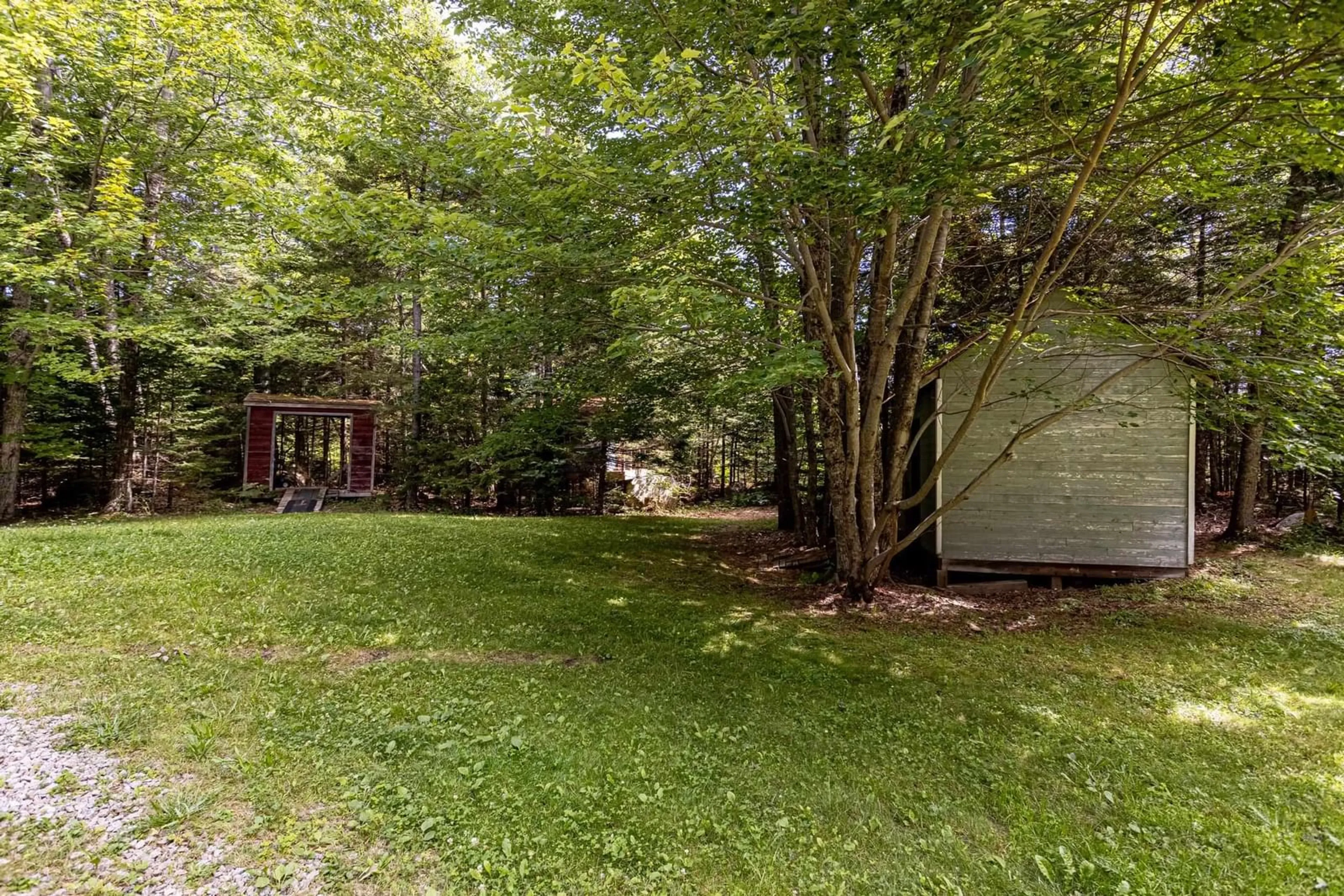 Patio, forest/trees view for 430 Mill Lake Rd, Hubbards Nova Scotia B0J 1T0