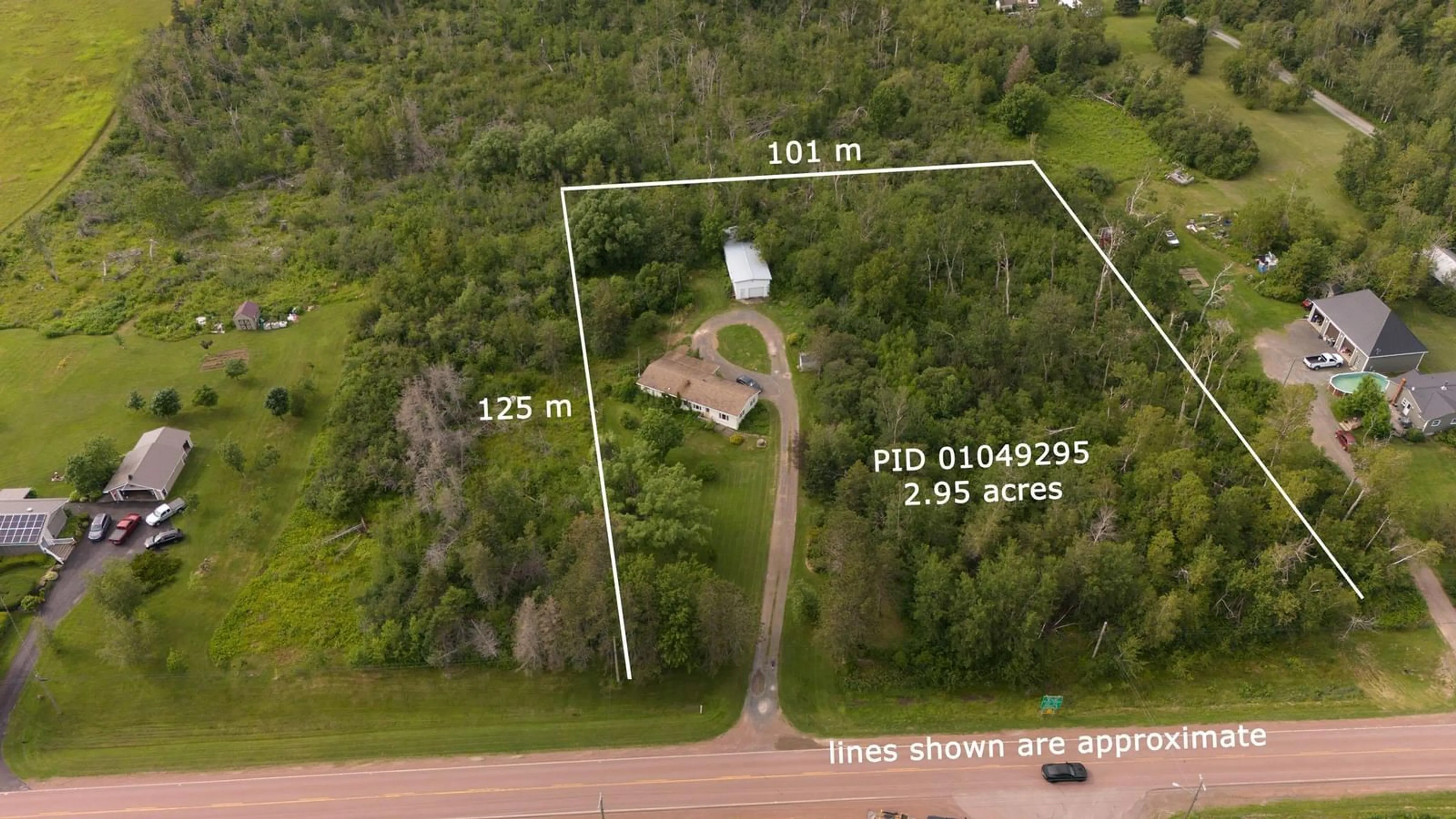 A pic from outside/outdoor area/front of a property/back of a property/a pic from drone, street for 4467 Shore Rd, Lismore Nova Scotia B0K 1G0