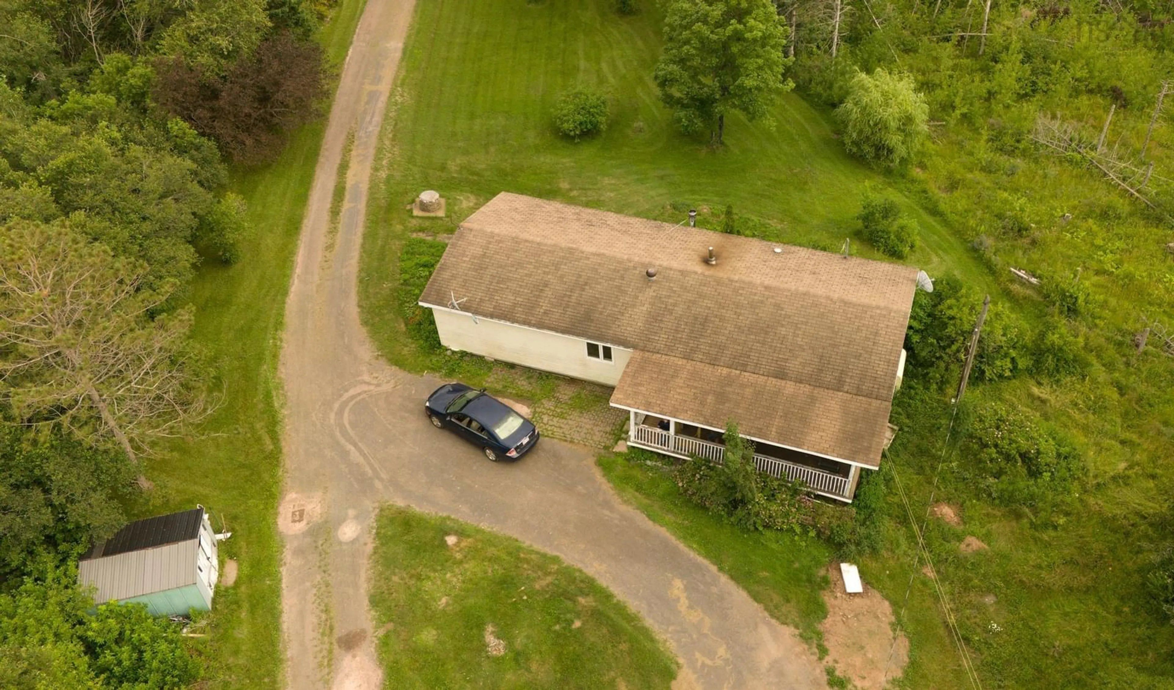 A pic from outside/outdoor area/front of a property/back of a property/a pic from drone, building for 4467 Shore Rd, Lismore Nova Scotia B0K 1G0