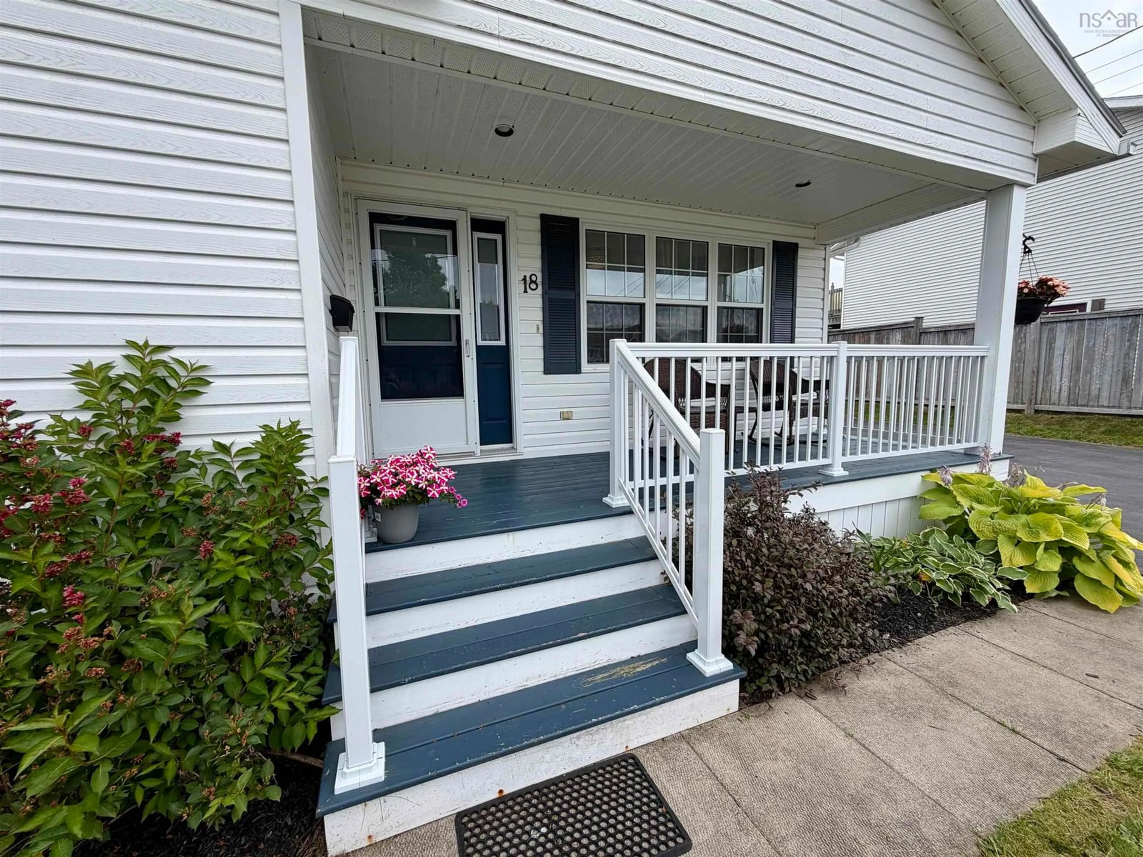 Home with vinyl exterior material, street for 18 Crockett Crt, Antigonish Nova Scotia B2G 2Y4