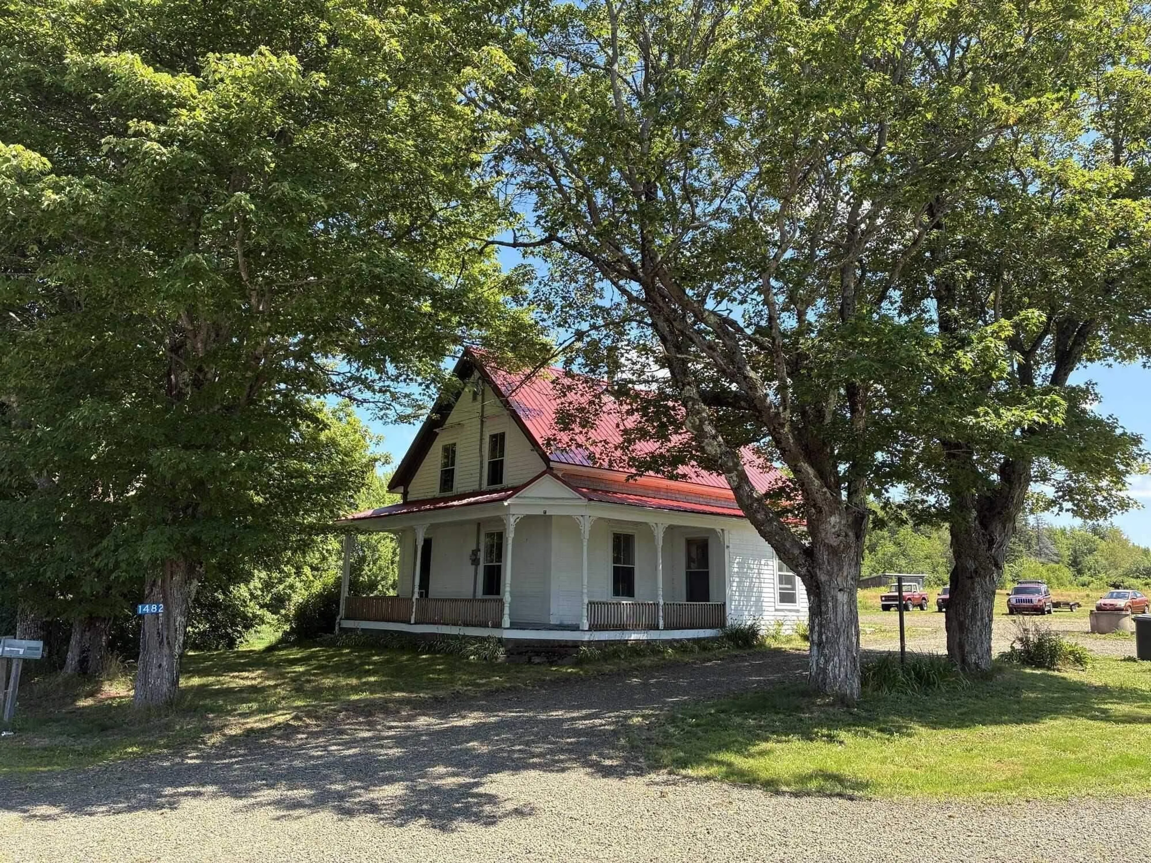A pic from outside/outdoor area/front of a property/back of a property/a pic from drone, street for 1482 Inglisville Rd, Inglisville Nova Scotia B0S 1M0