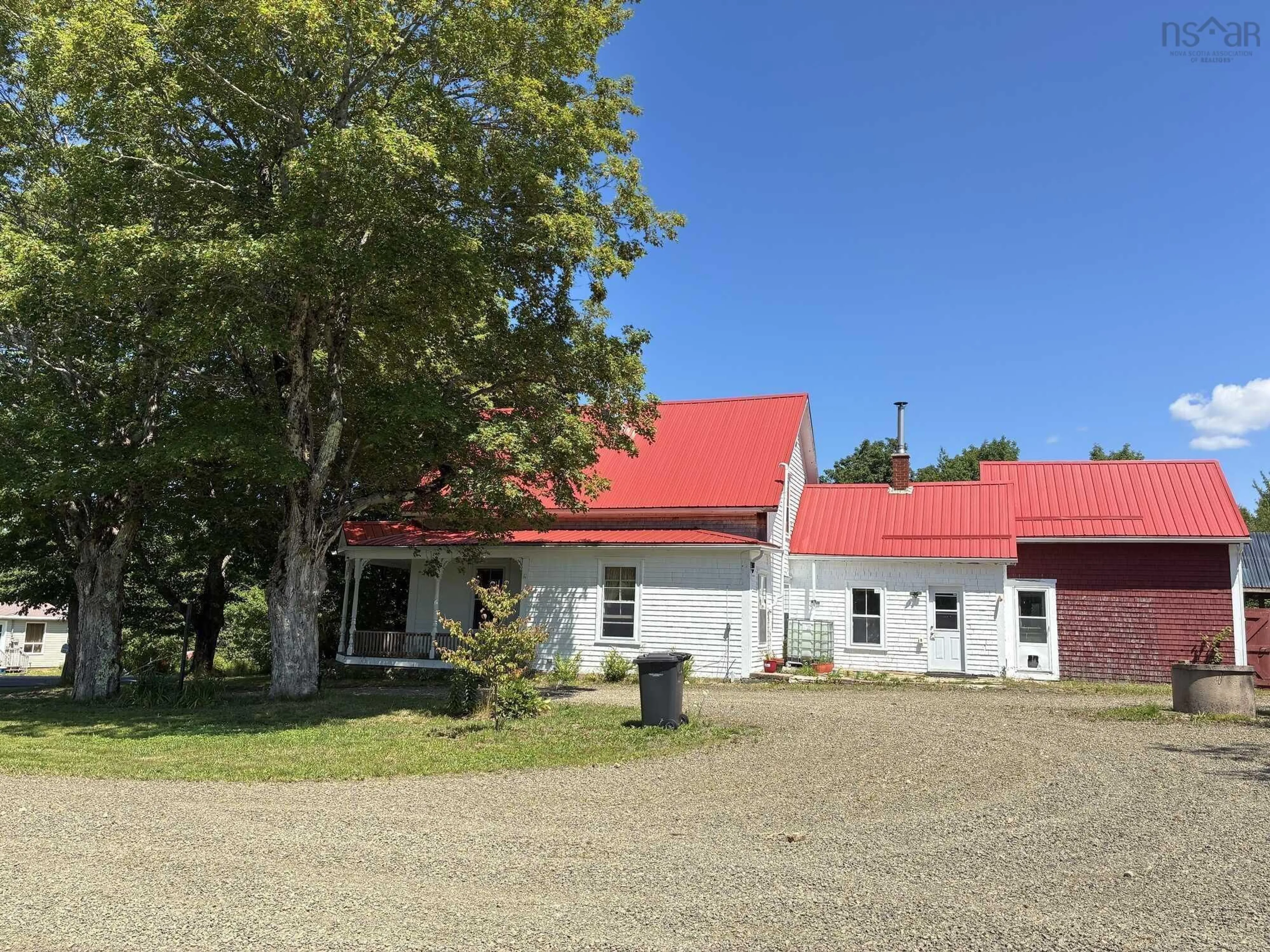A pic from outside/outdoor area/front of a property/back of a property/a pic from drone, building for 1482 Inglisville Rd, Inglisville Nova Scotia B0S 1M0