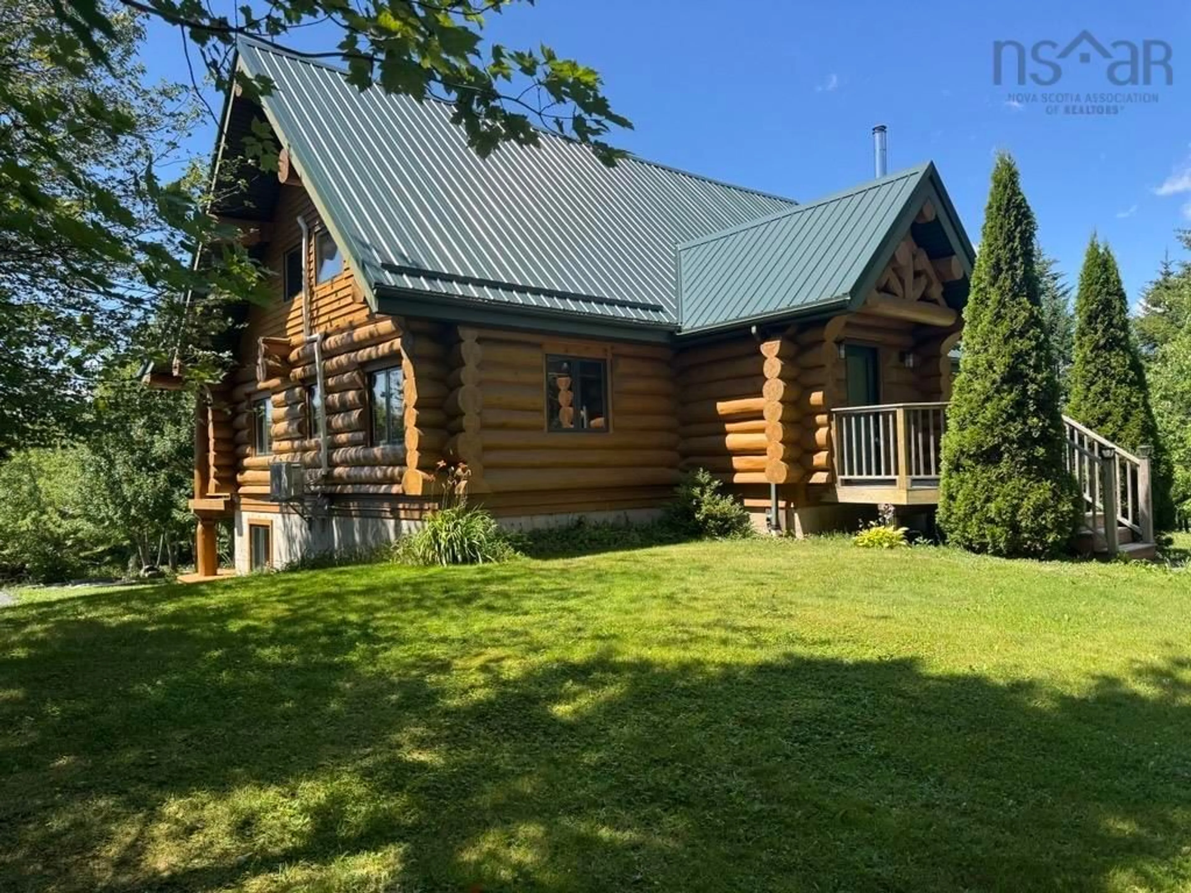 A pic from outside/outdoor area/front of a property/back of a property/a pic from drone, building for 92 Emily Crt, Mineville Nova Scotia B2Z 1V4
